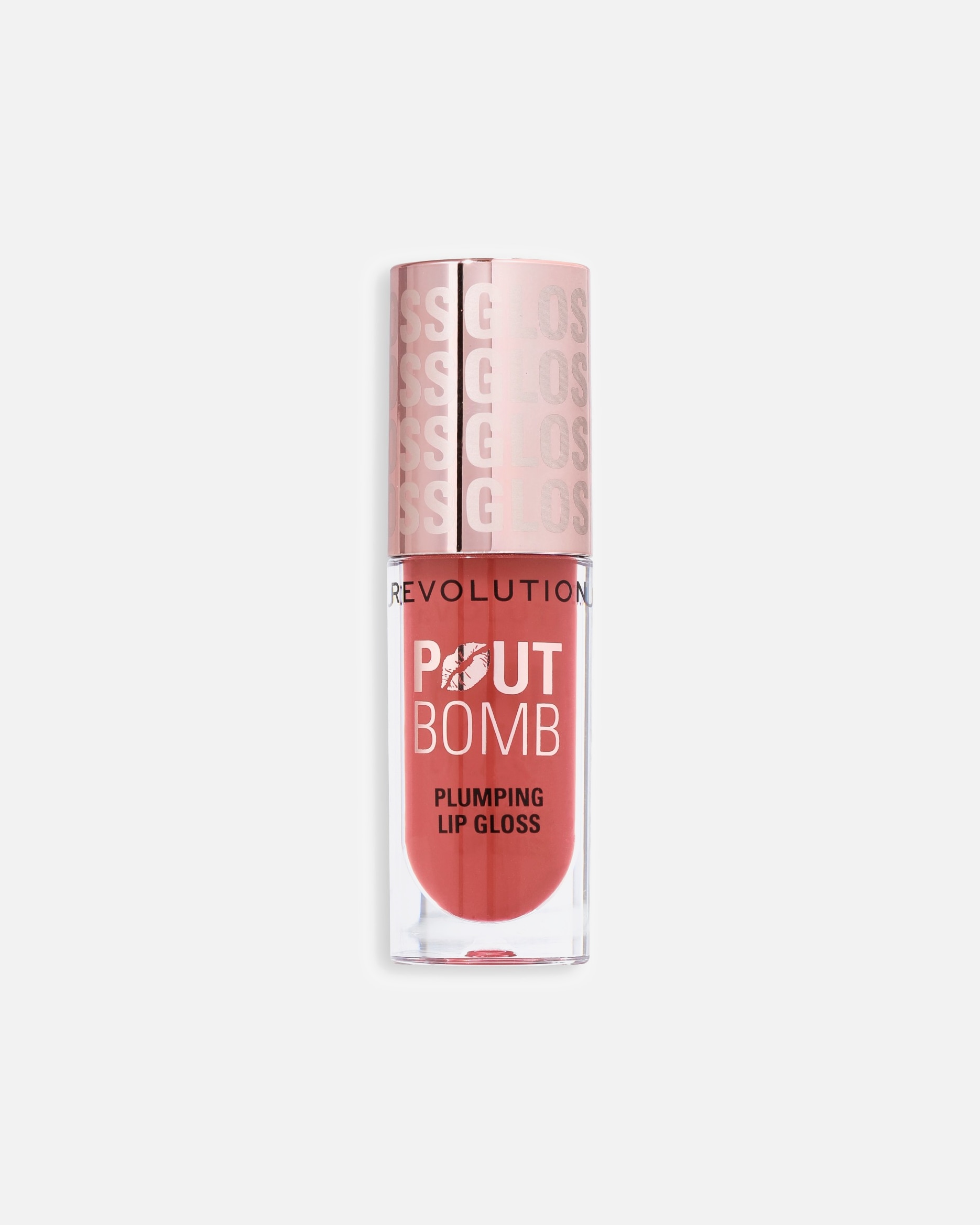 Lipgloss für Unisex REVOLUTION Pout Bomb Plumping Gloss Milky Sheer Holo 4.6 ml