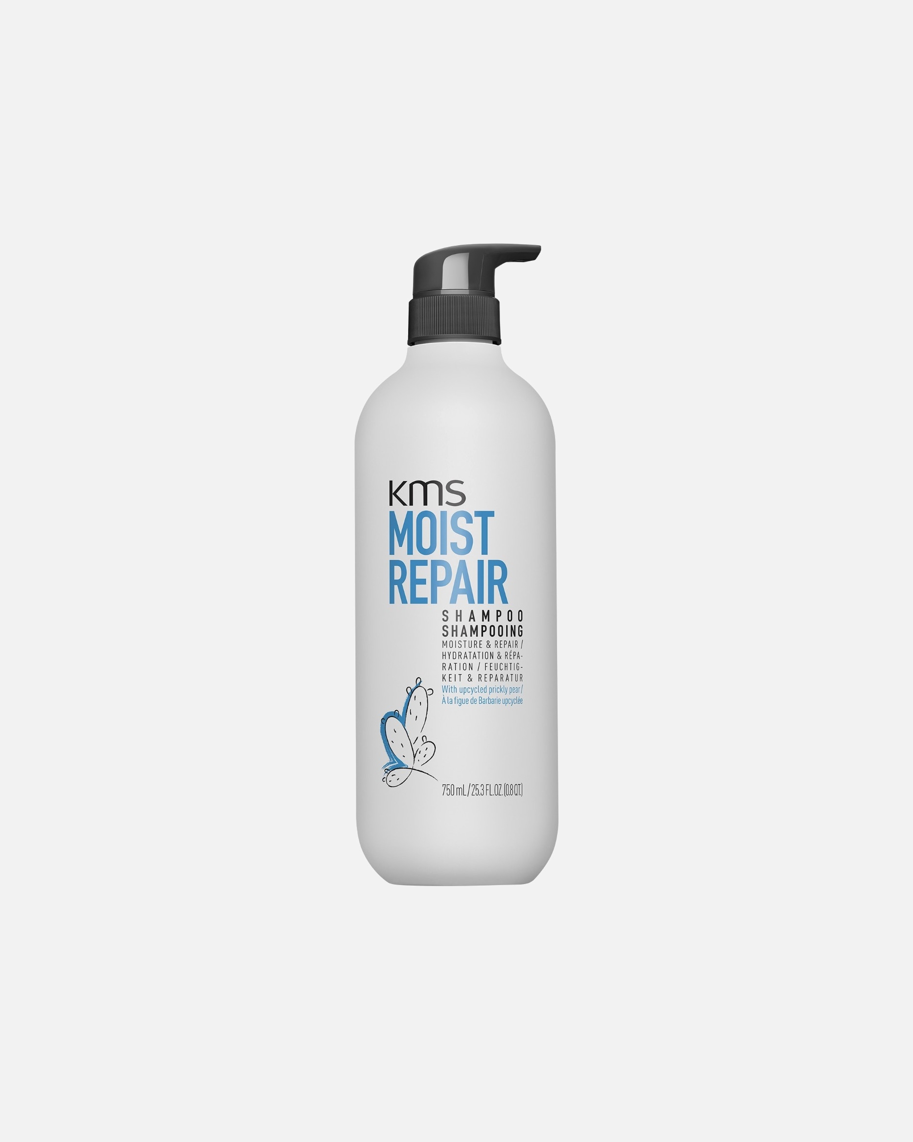 Shampoo für Unisex KMS Moist Repair Pouch 750 ml