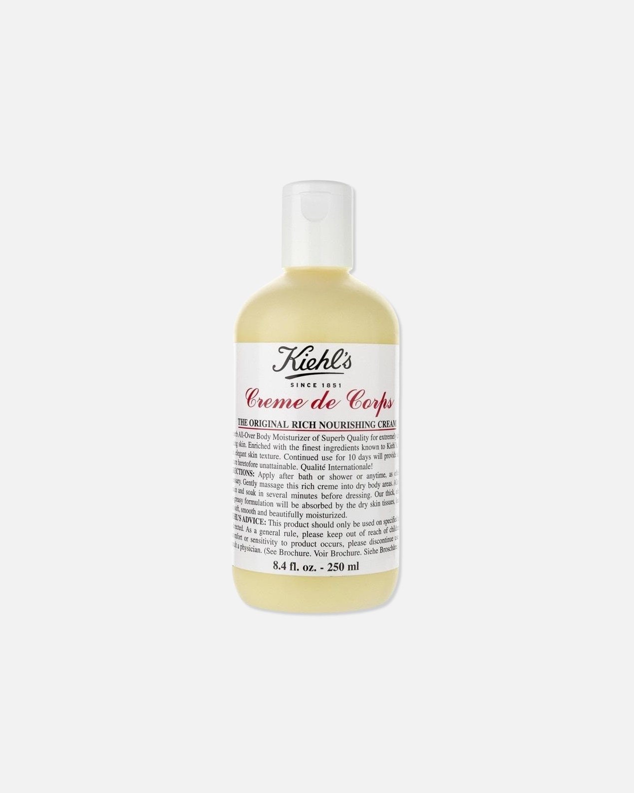 Körpermilch für Unisex Kiehl’s Creme de Corps 250 ml