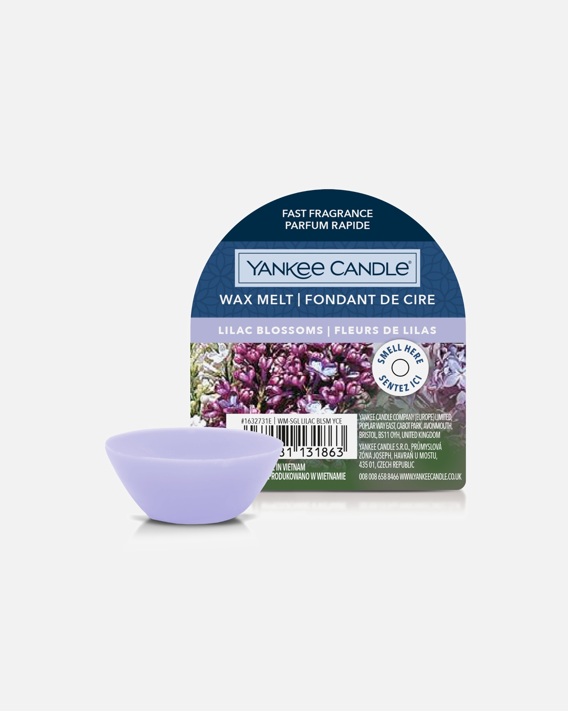 Kerze für Unisex YANKEE CANDLE Wax Melt 61 g - Lilac Blossoms