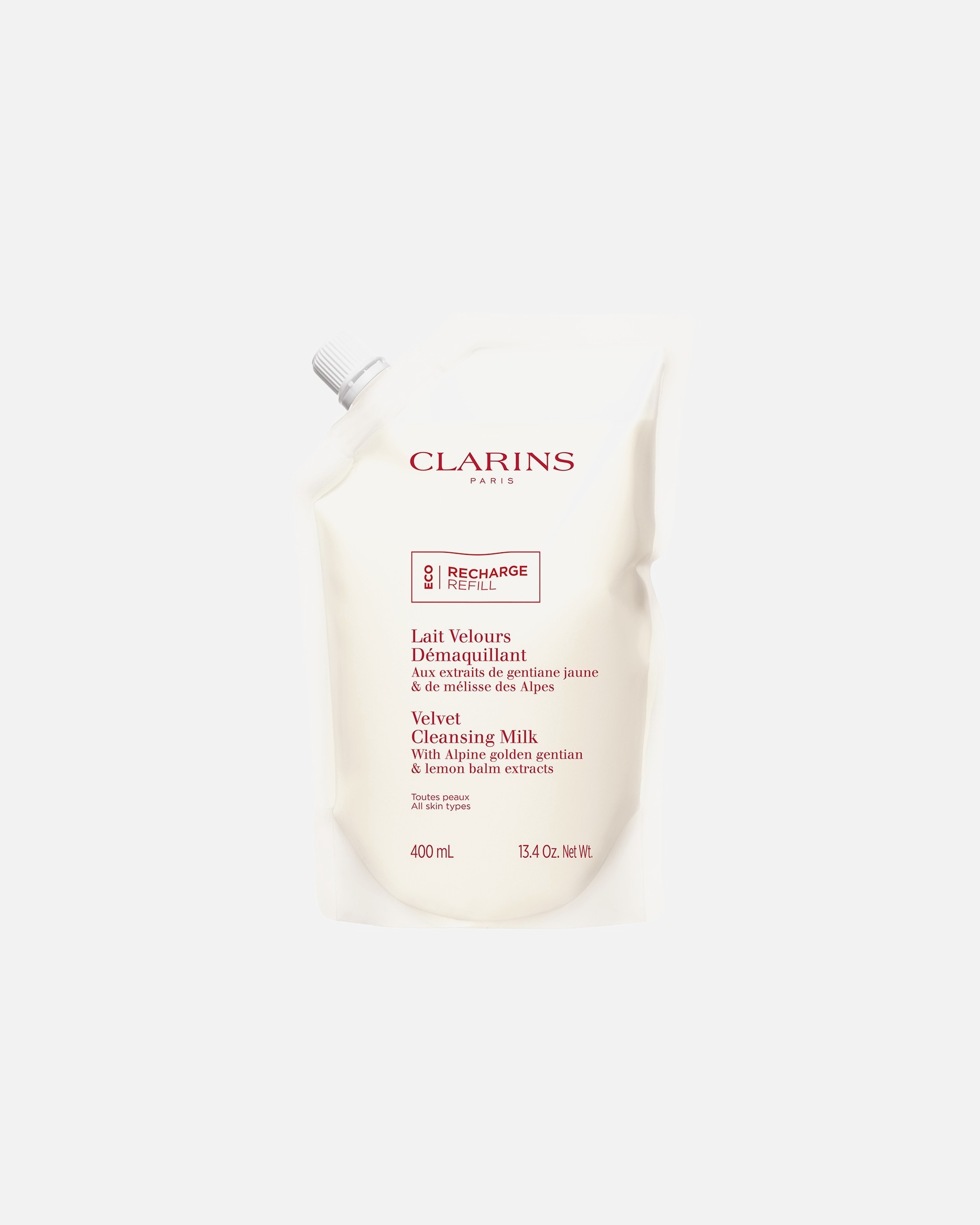 Reinigungsmilch für Unisex Clarins Lait Velours Démaquillant XL 400 ml