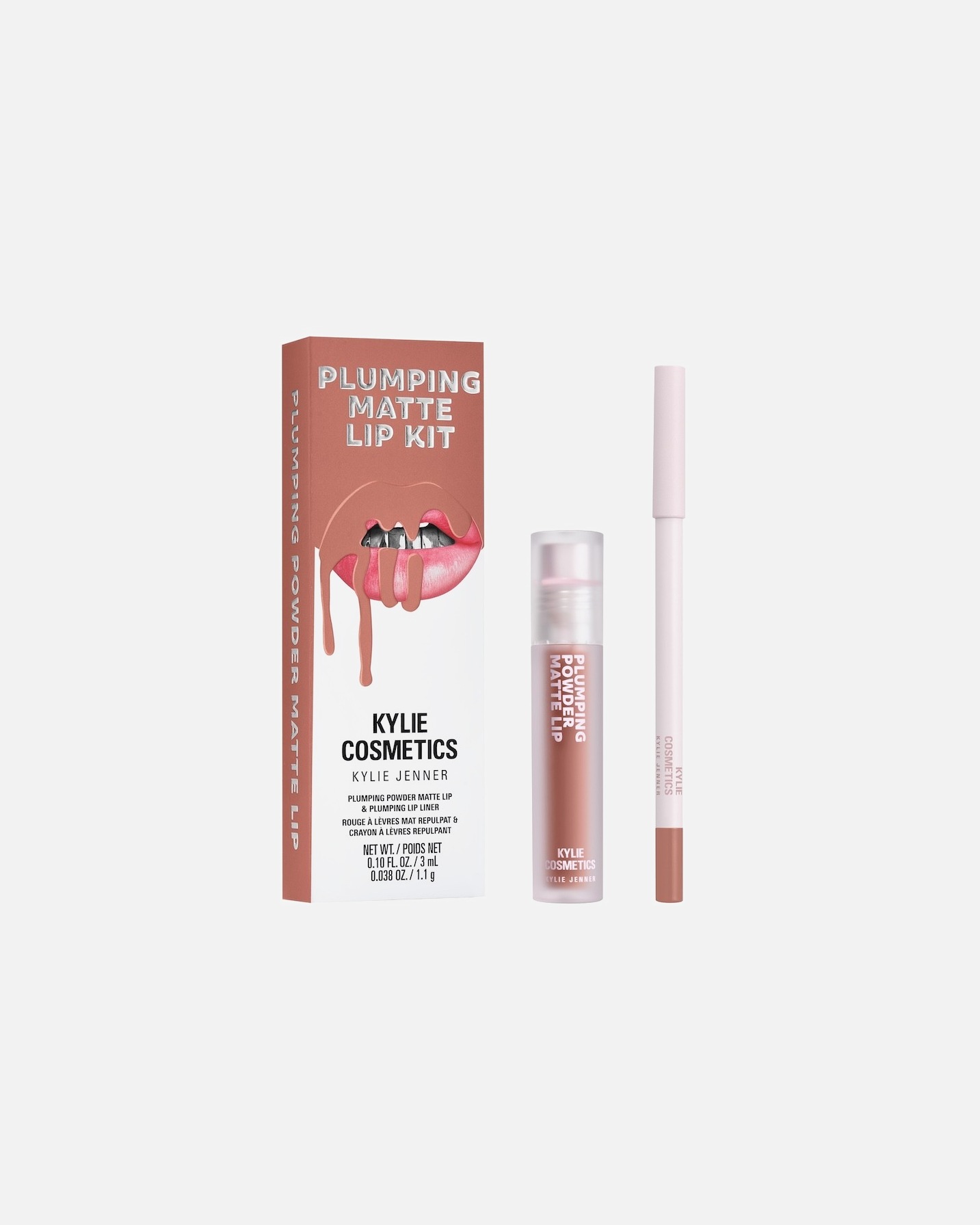 Lippen Make-up Set für Unisex KYLIE COSMETICS Plumping Matte Lip Kit 703 – Dolce K