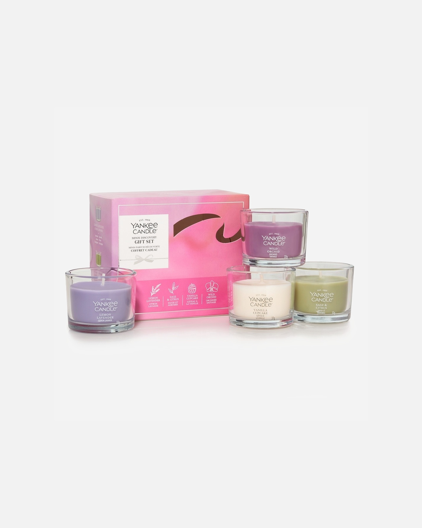 Raumduftset für Unisex YANKEE CANDLE Gift Set 4 Mini Filled Votive 1 Stück