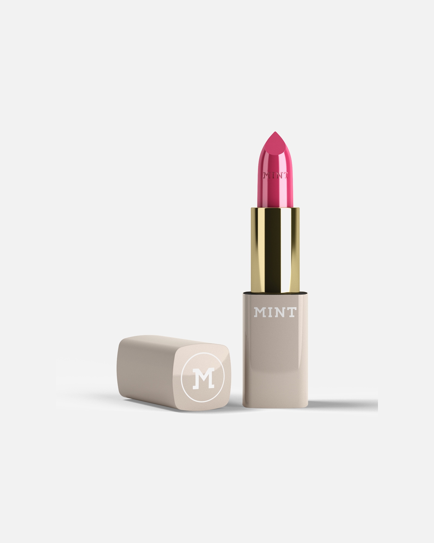 Lippenstift für Unisex Mint by Dr. Mintcheva MINT Lippenstift Nude Apricot Think Pink