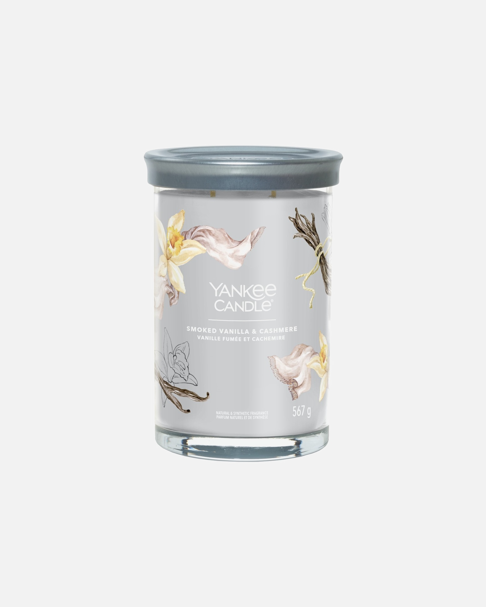 Kerze für Unisex YANKEE CANDLE Smoked Vanilla & Cashmere 567 g - Signature Tumbler