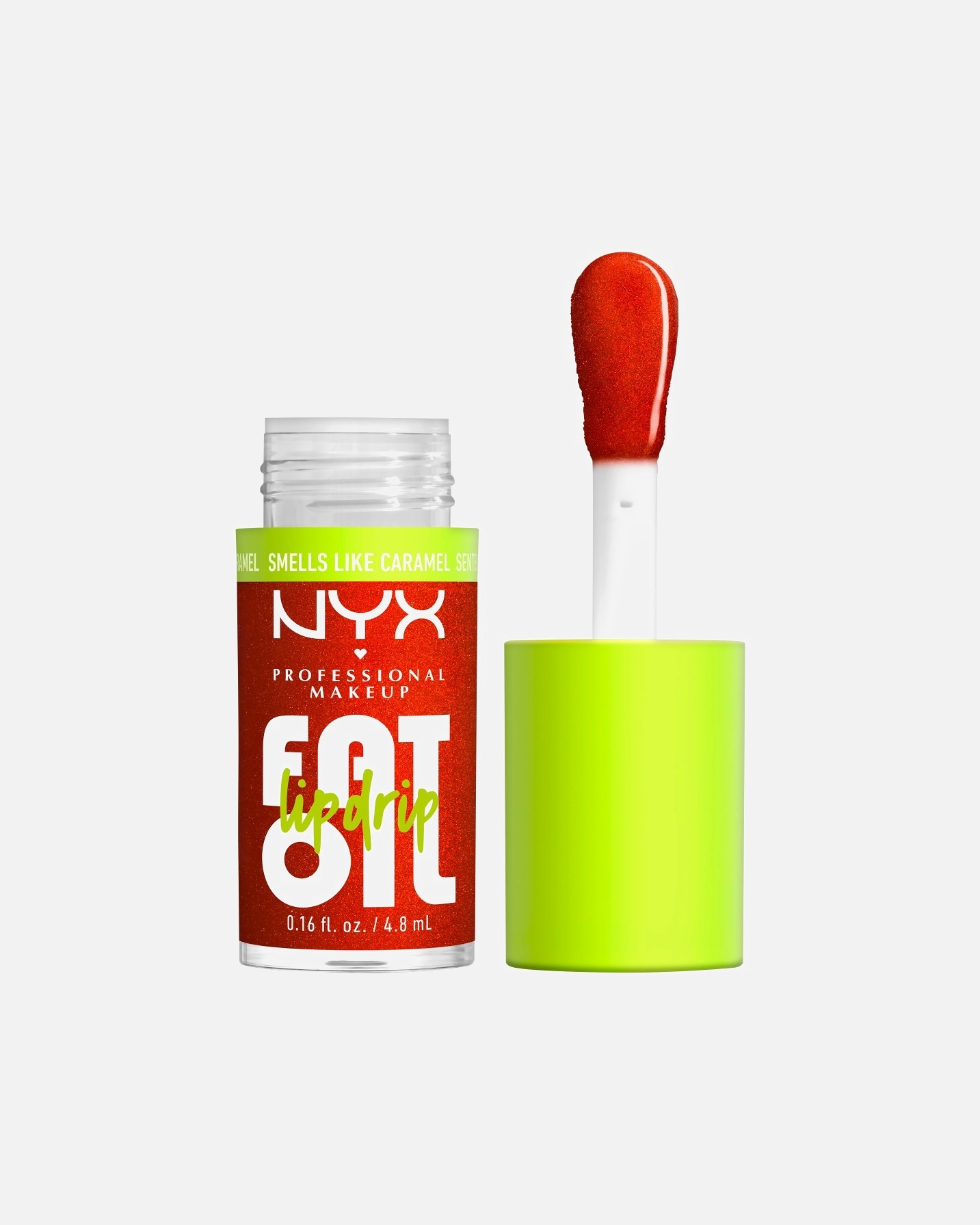Lipgloss für Unisex NYX Professional Makeup Fat Oil Lip Drip CARAMELT MAMI