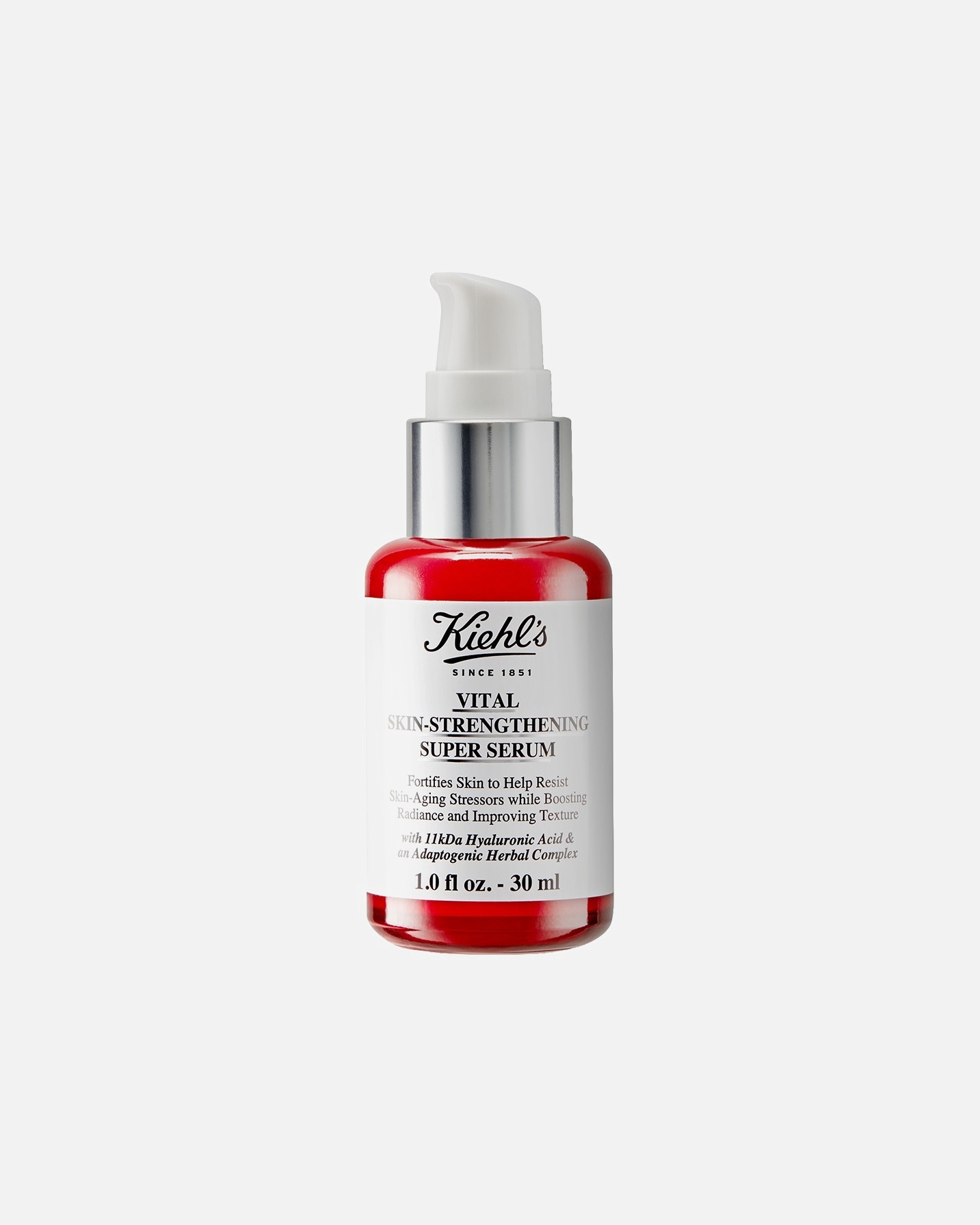Hyaluronsäure Serum für Unisex Kiehl’s Vital Skin-Strengthening Super Serum 30 ml