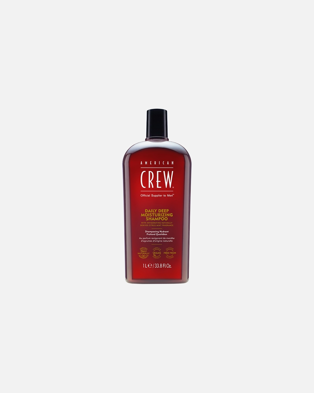 Shampoo für Männlich American Crew Daily Deep Moisture Shampoo 1000 ml