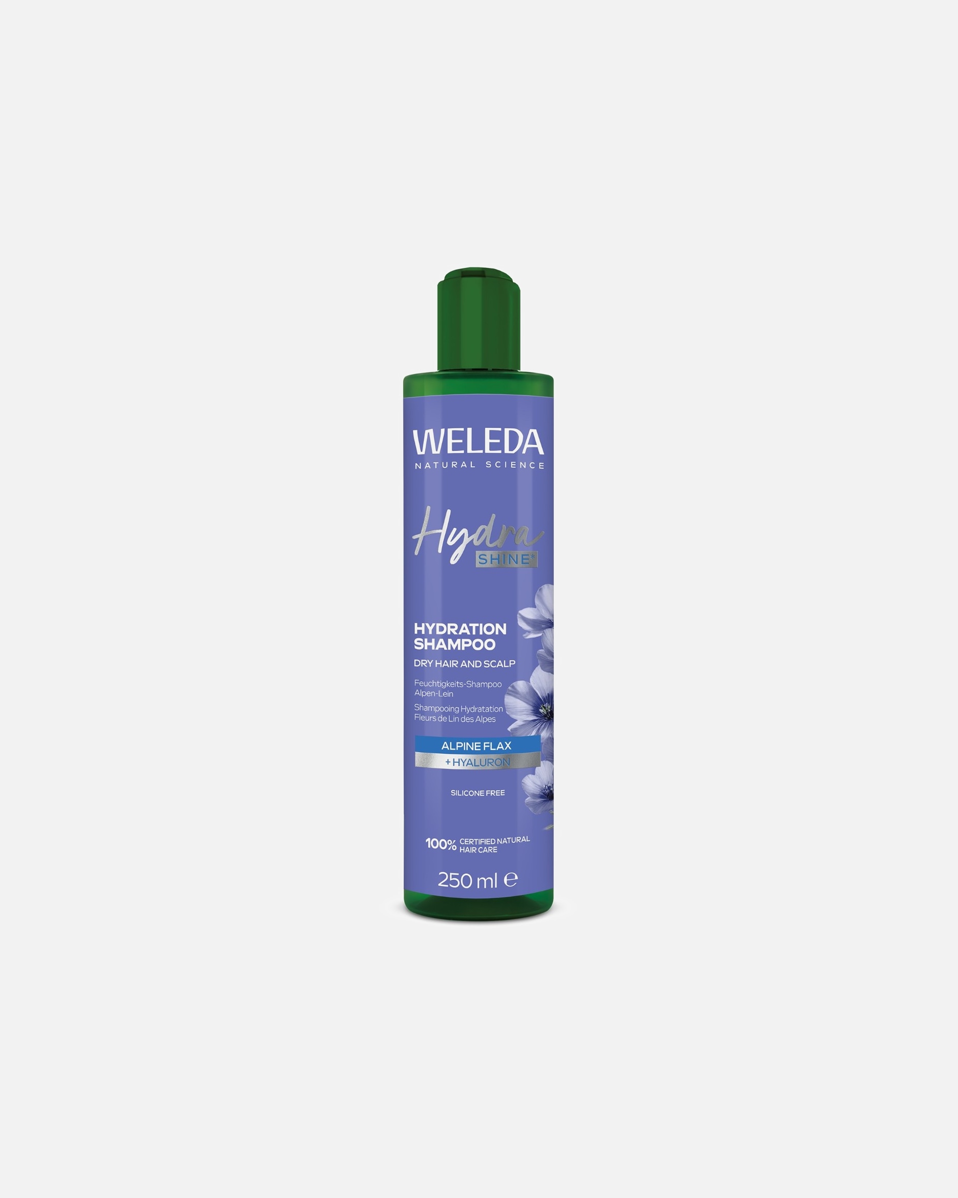 Shampoo für Unisex Weleda Hydra Shine Hydration 250 ml