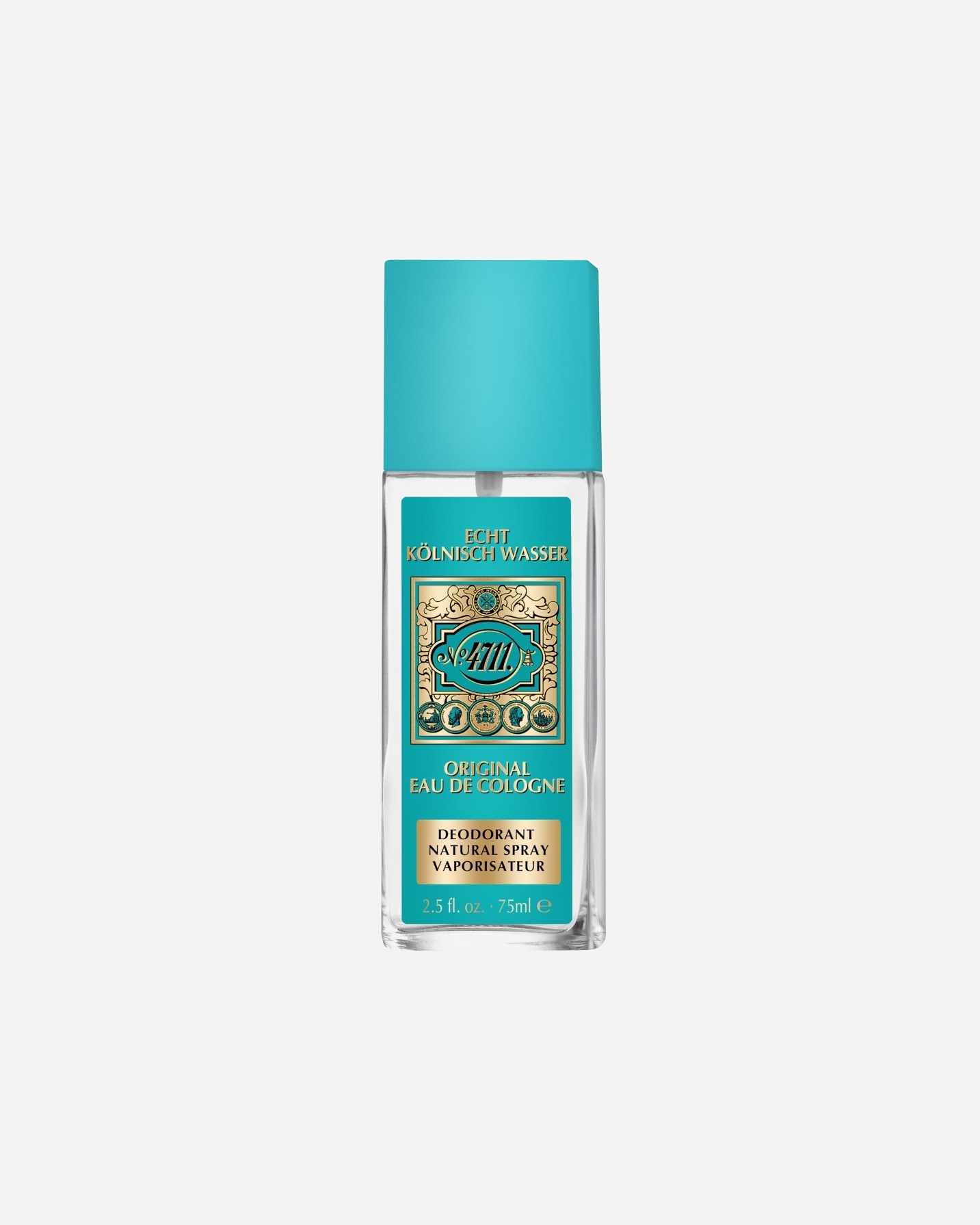 Deodorant für Unisex 4711 Echt Kölnisch Wasser Natural Spray 75 ml