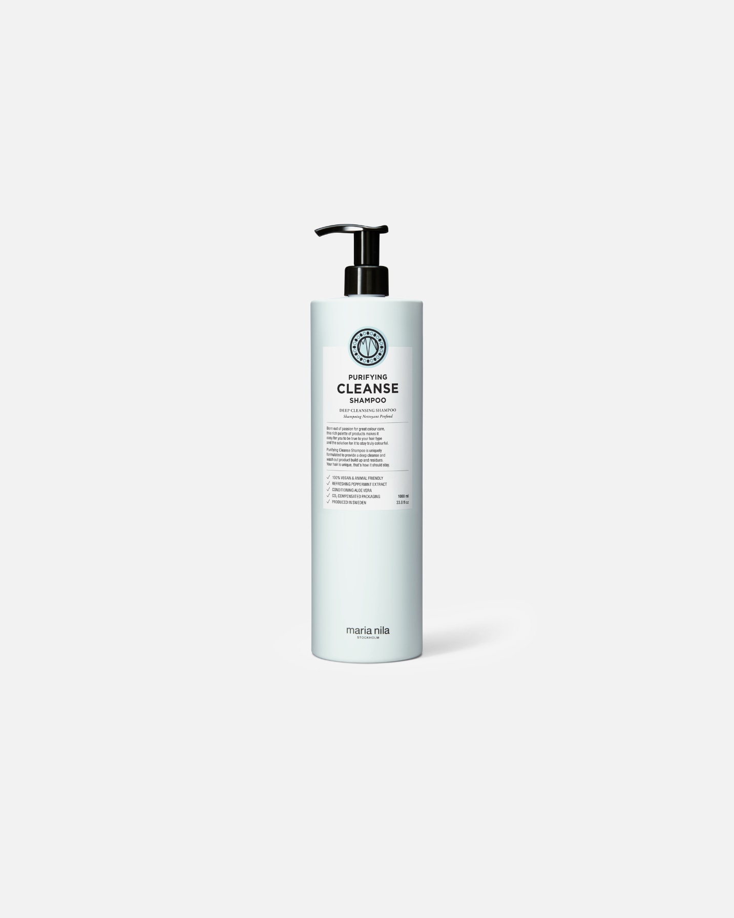 Shampoo für Unisex Maria Nila Purifying Cleanse LOWER(Y293) 1000 ml