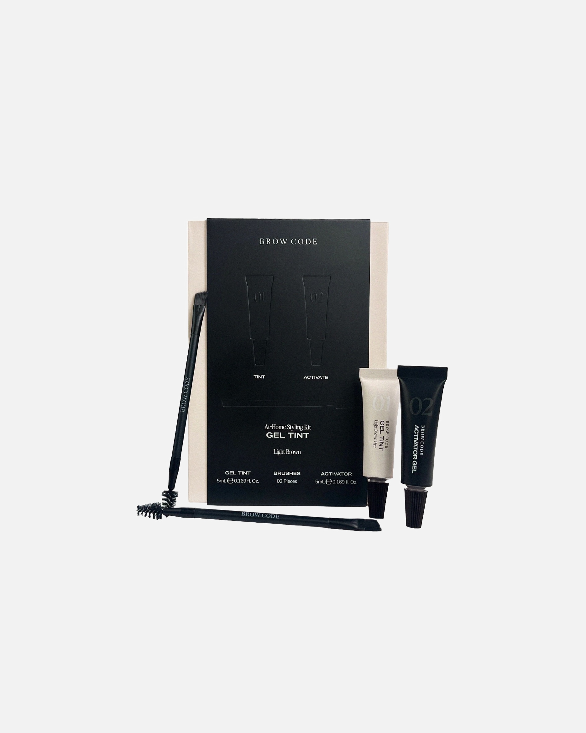 Augenbrauenfarbe für Unisex Brow Code Default Brand Line Gel Tint Kit 10 ml