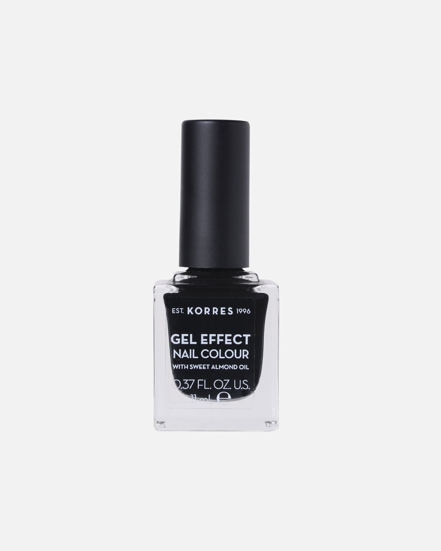 Nagellack für Unisex KORRES Sweet Almond Nail Colour Nr. 100 Black