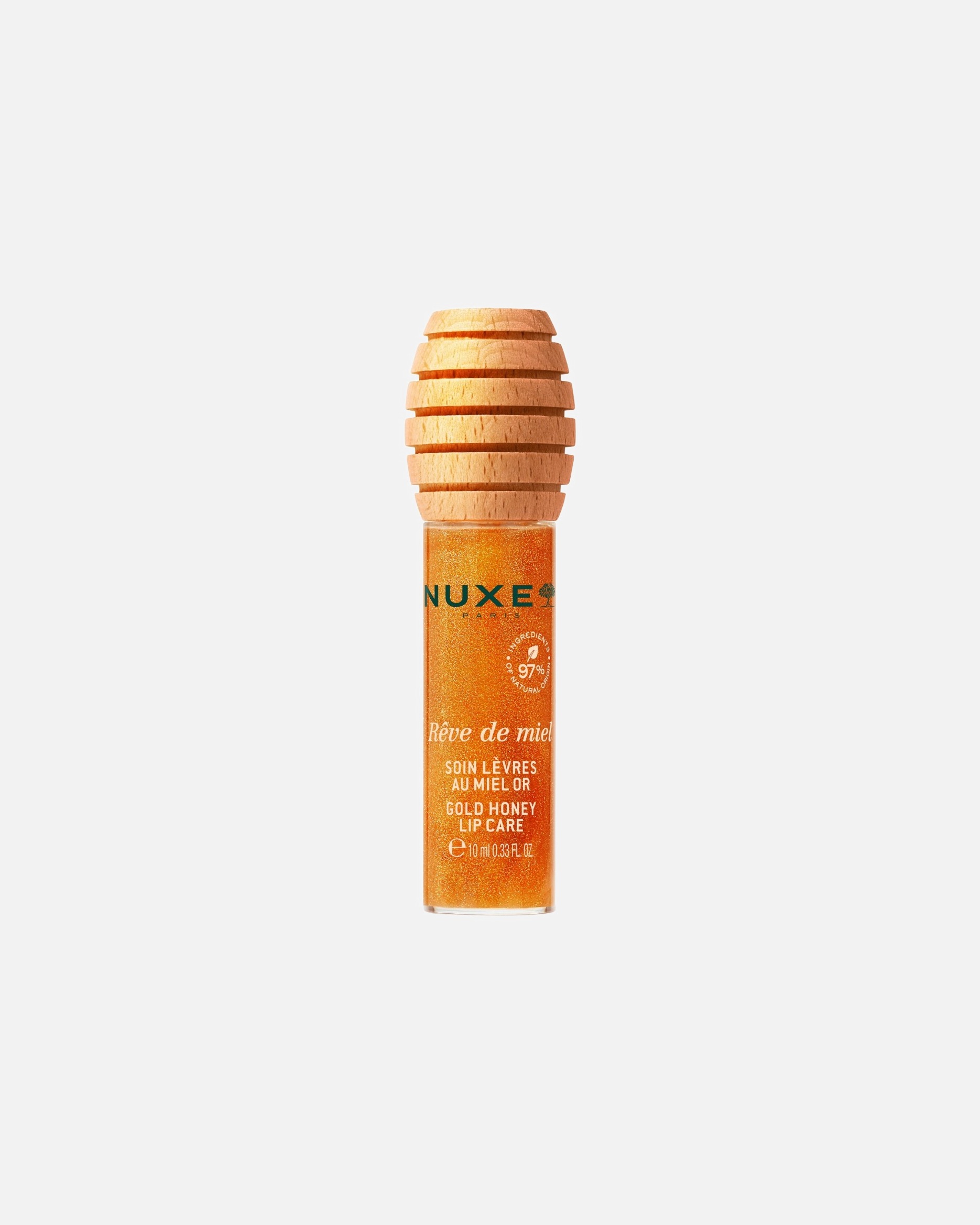 Lippenbalsam für Unisex NUXE Reve De Miel® Honig-lippenpflege gold 10 ml