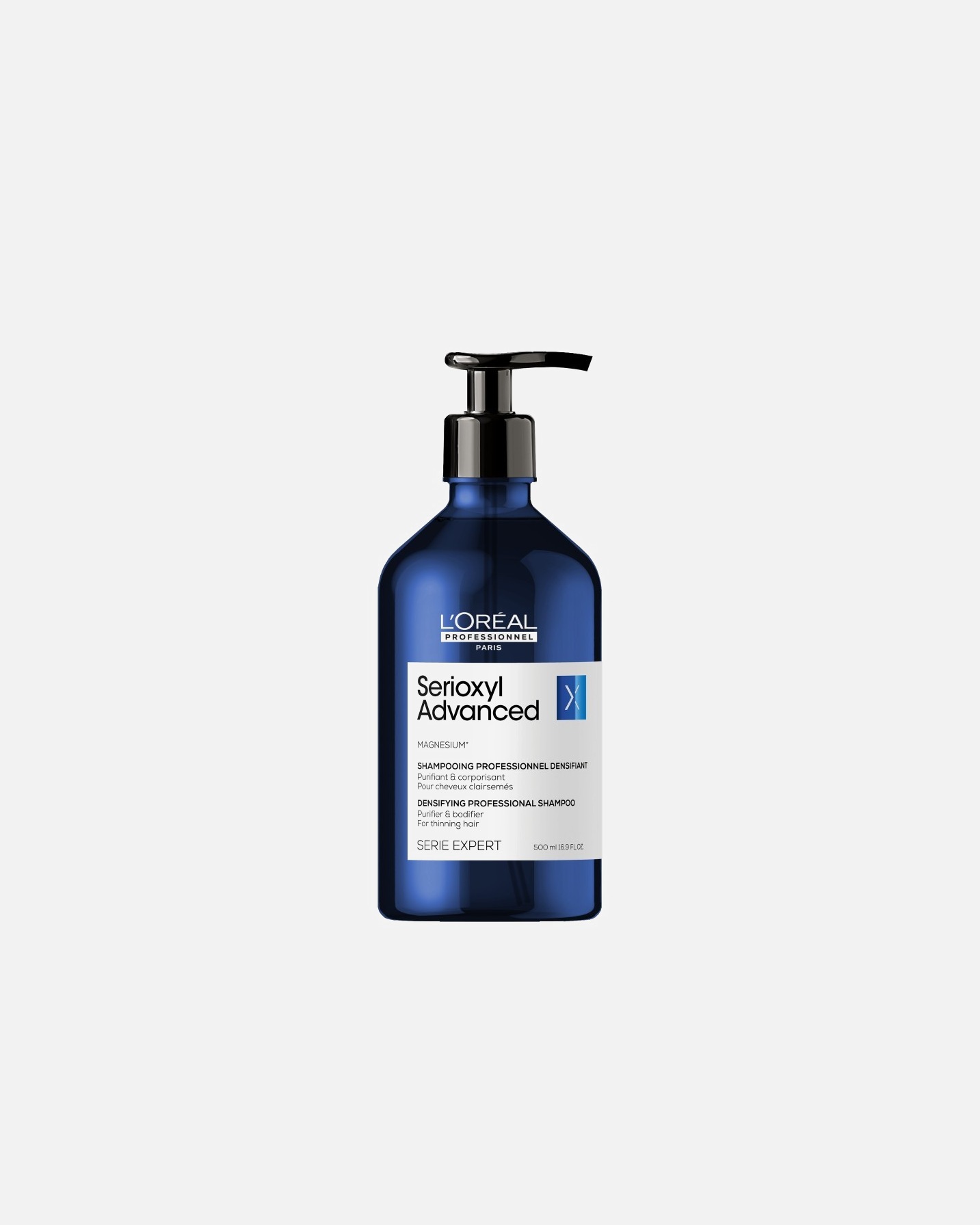 Shampoo für Unisex L´Oréal Professionnel Paris Serie Expert Serioxyl Advanced Purifier & Bodifier gegen Haarausfall 500 ml