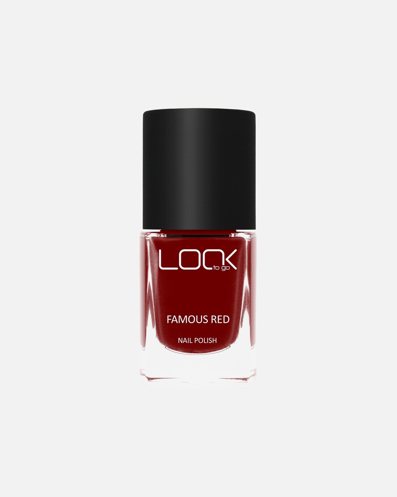 Nagellack für Unisex Look to go Nail Polish Nr. NP 074 - Famous Red
