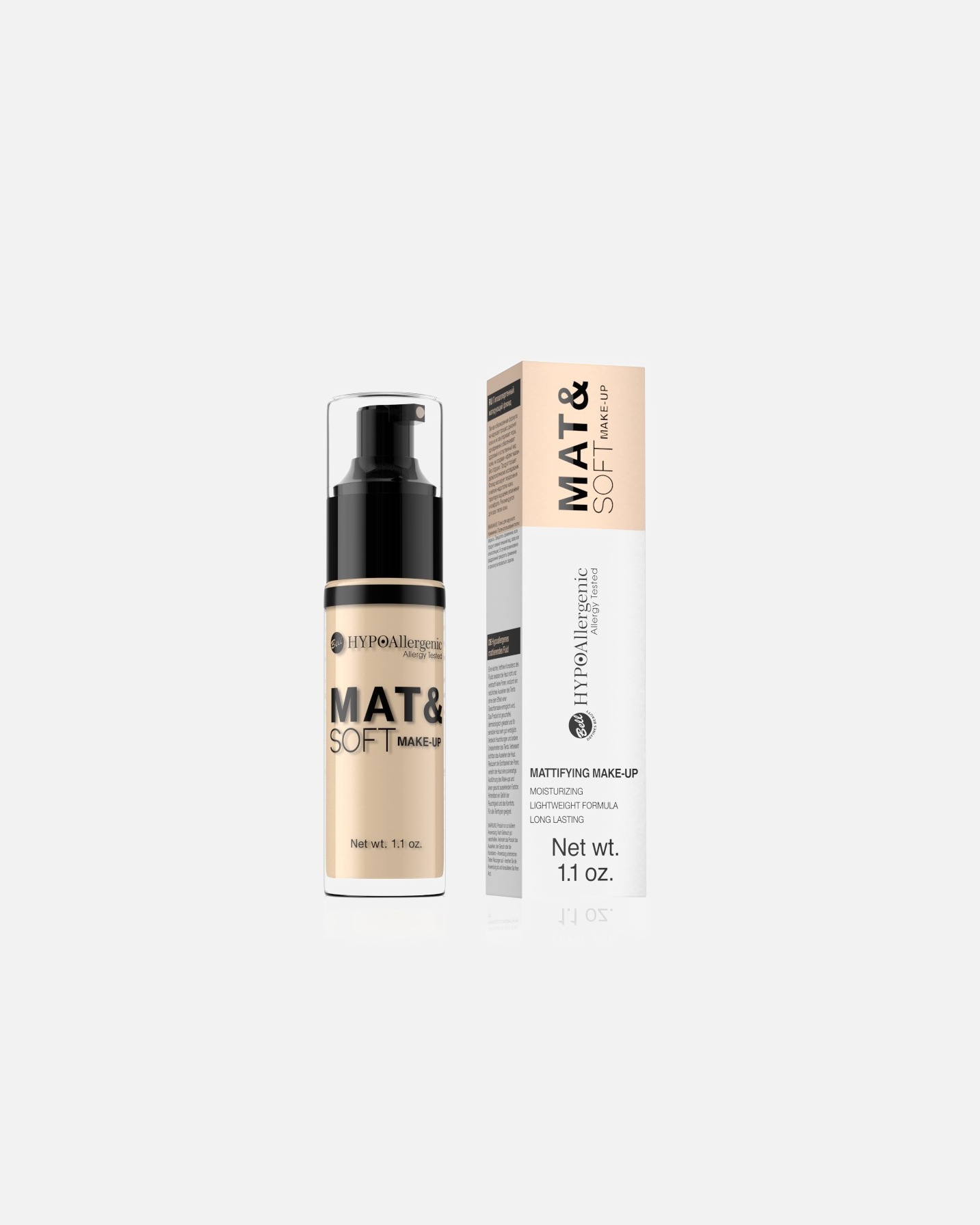 Foundation für Unisex Bell Hypo Allergenic Mat & Soft Make - Up Nr. 04 - Golden Beige