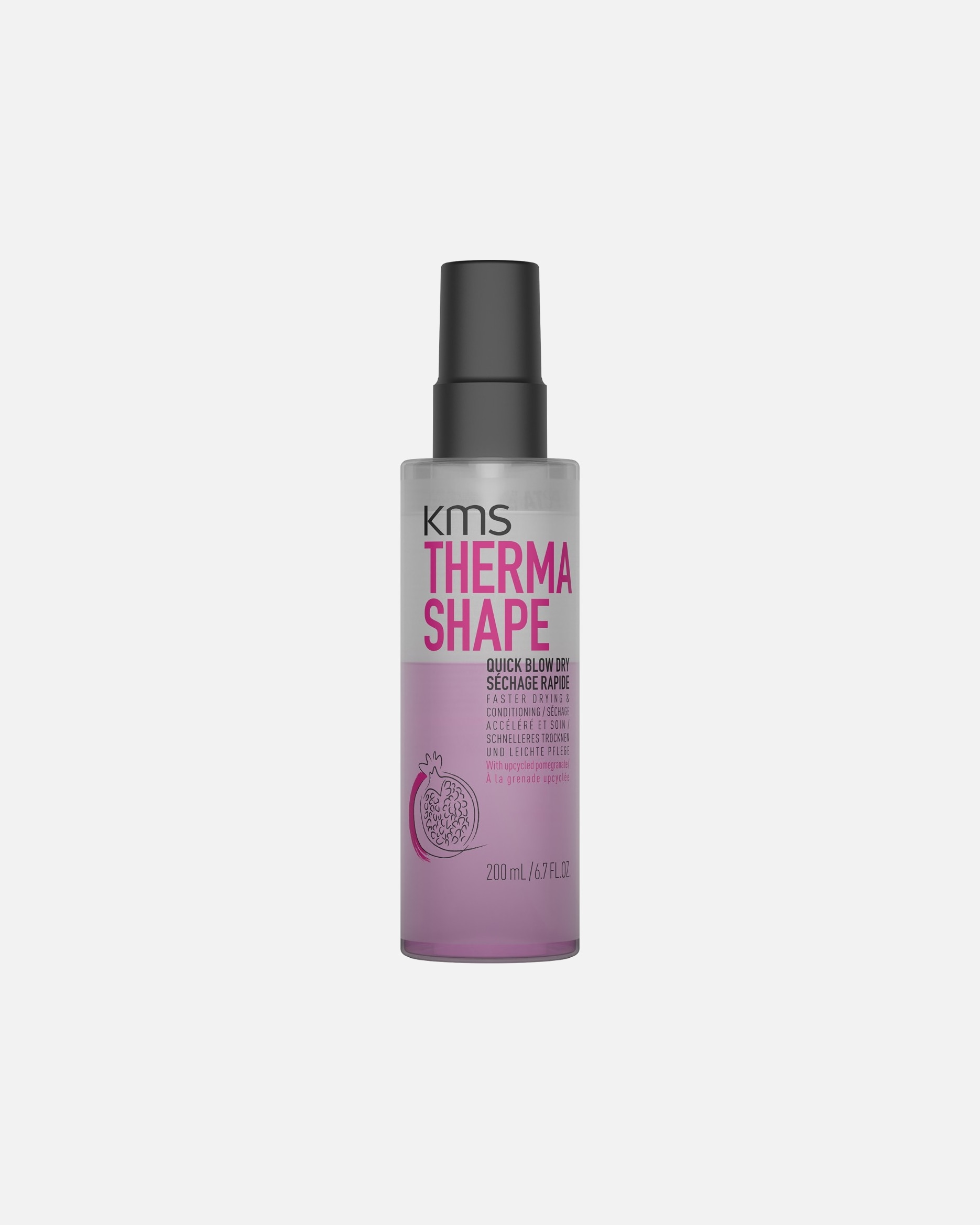 Föhnlotion für Unisex KMS THERMASHAPE Quick Blow Dry 200 ml