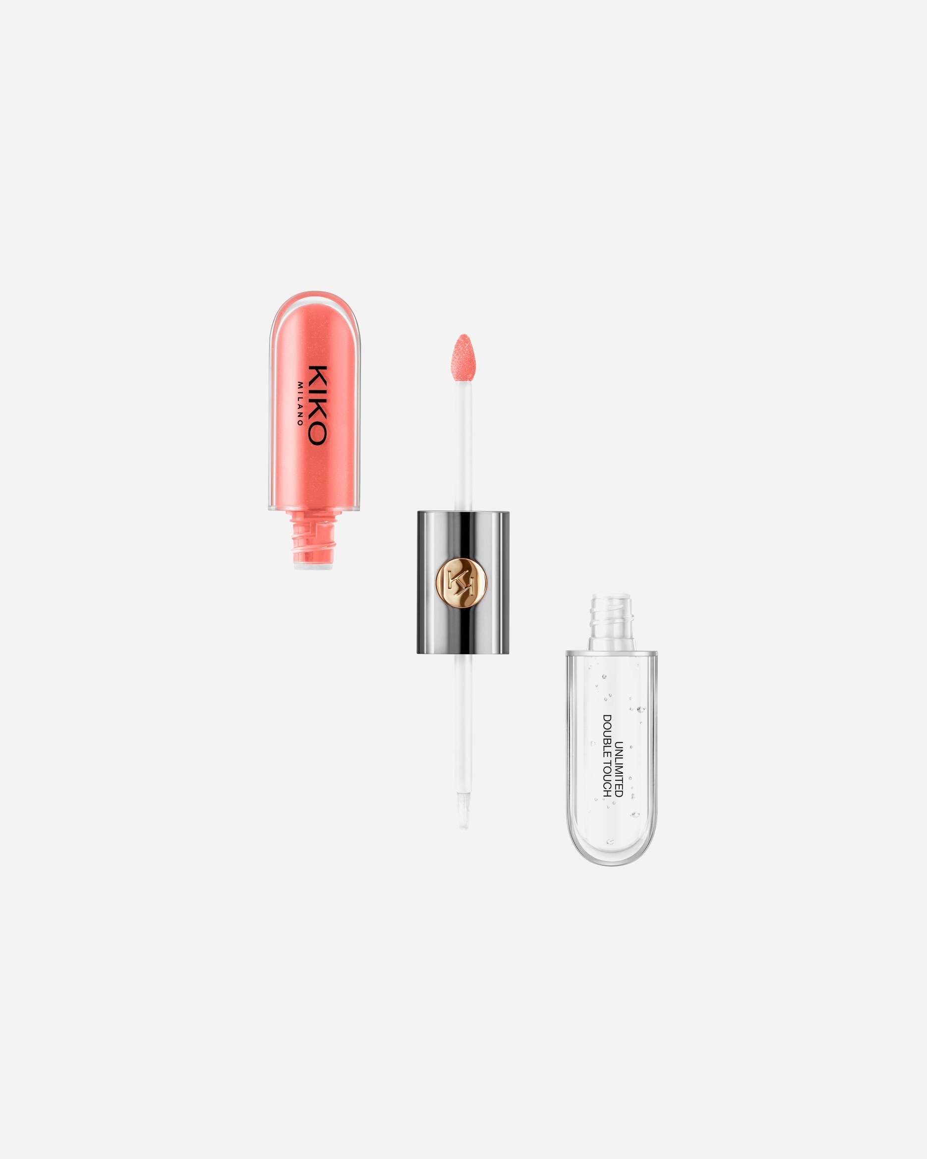 Lipgloss für Weiblich KIKO Milano Default Brand Line Unlimited Double Touch 113 - SATIN CORAL