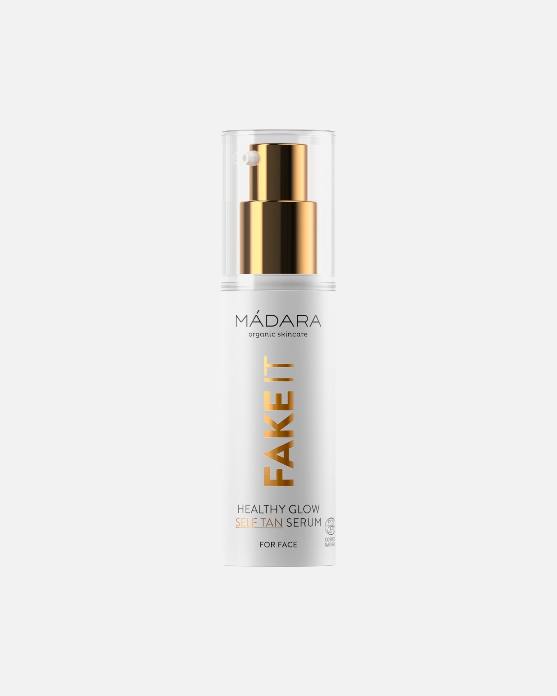 Selbstbräuner für Unisex Madara FAKE IT Healthy Glow Selbstbräunungsserum für das Gesicht 30 ml