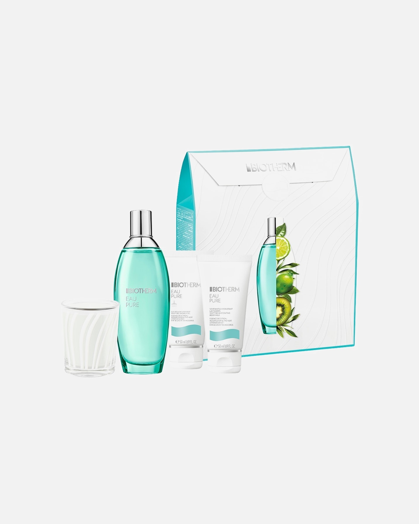 Körperpflegeset für Unisex Biotherm Les Eaux Eau Pure L-Set 1 Stück