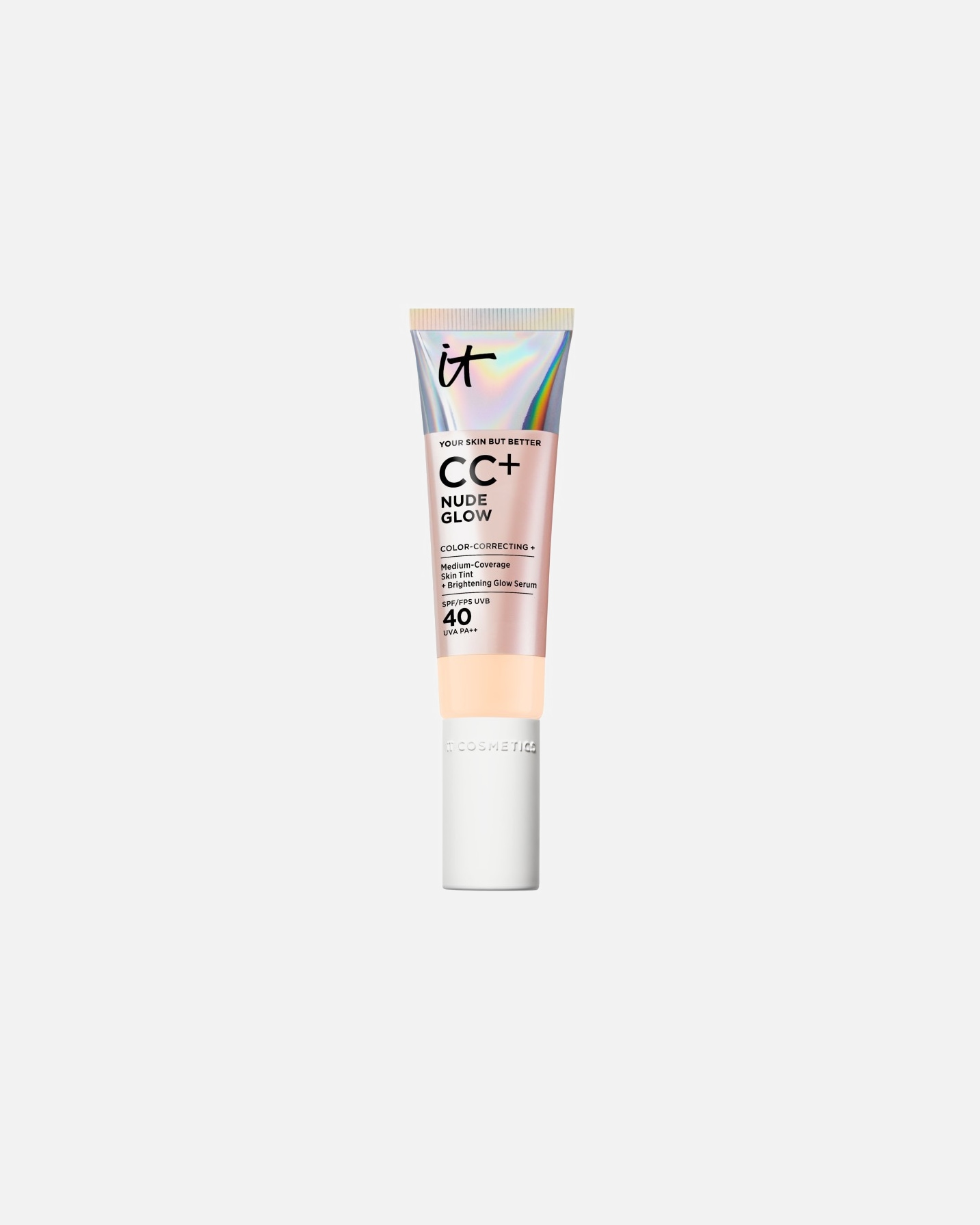 CC Cream für Unisex IT Cosmetics Your Skin But Better CC+ Nude Glow LSF 40 FAIR BEIGE