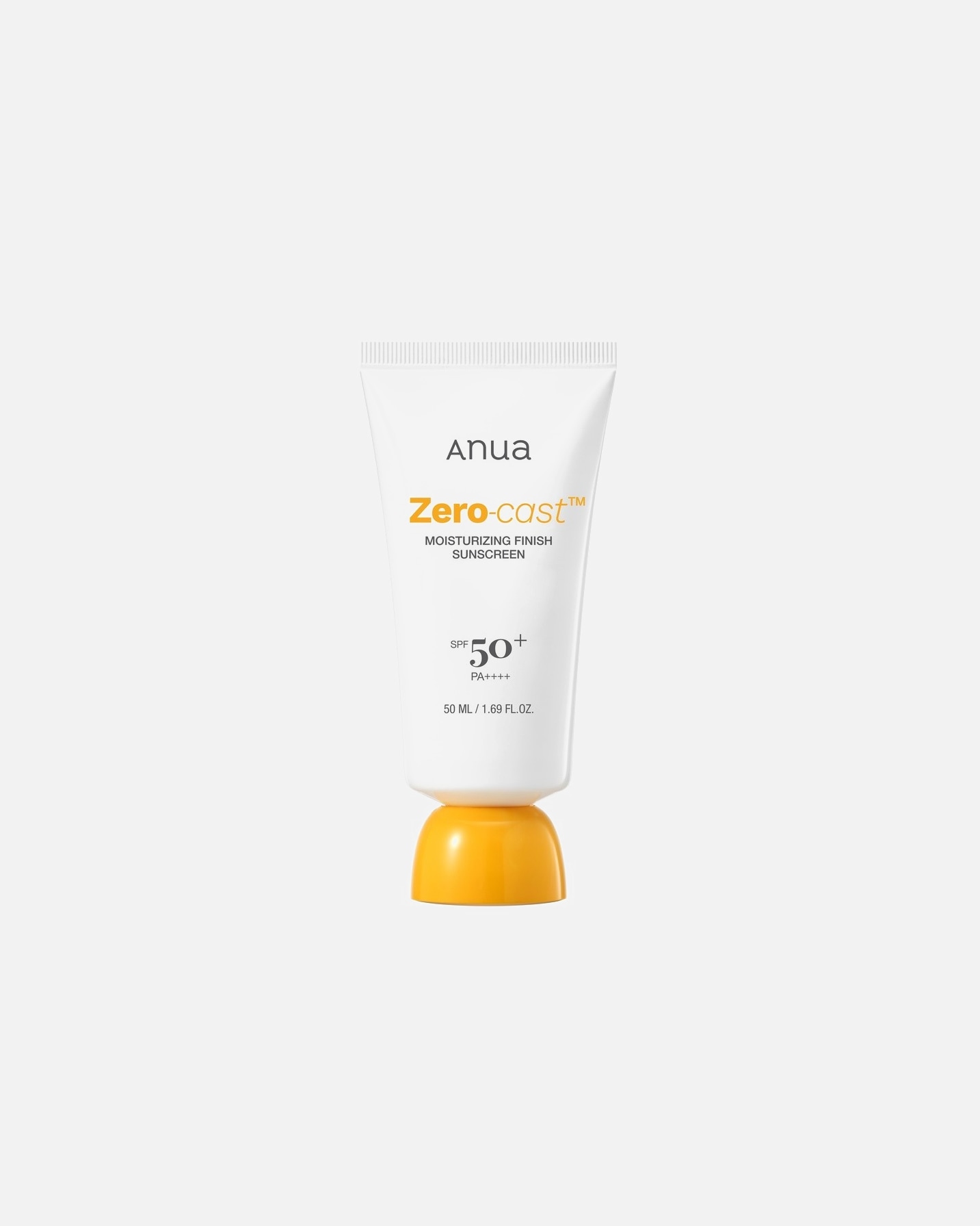 Sonnencreme Gesicht für Unisex Anua ZERO-CAST MOISTURIZING FINISH SUNSCREEN 50 ml
