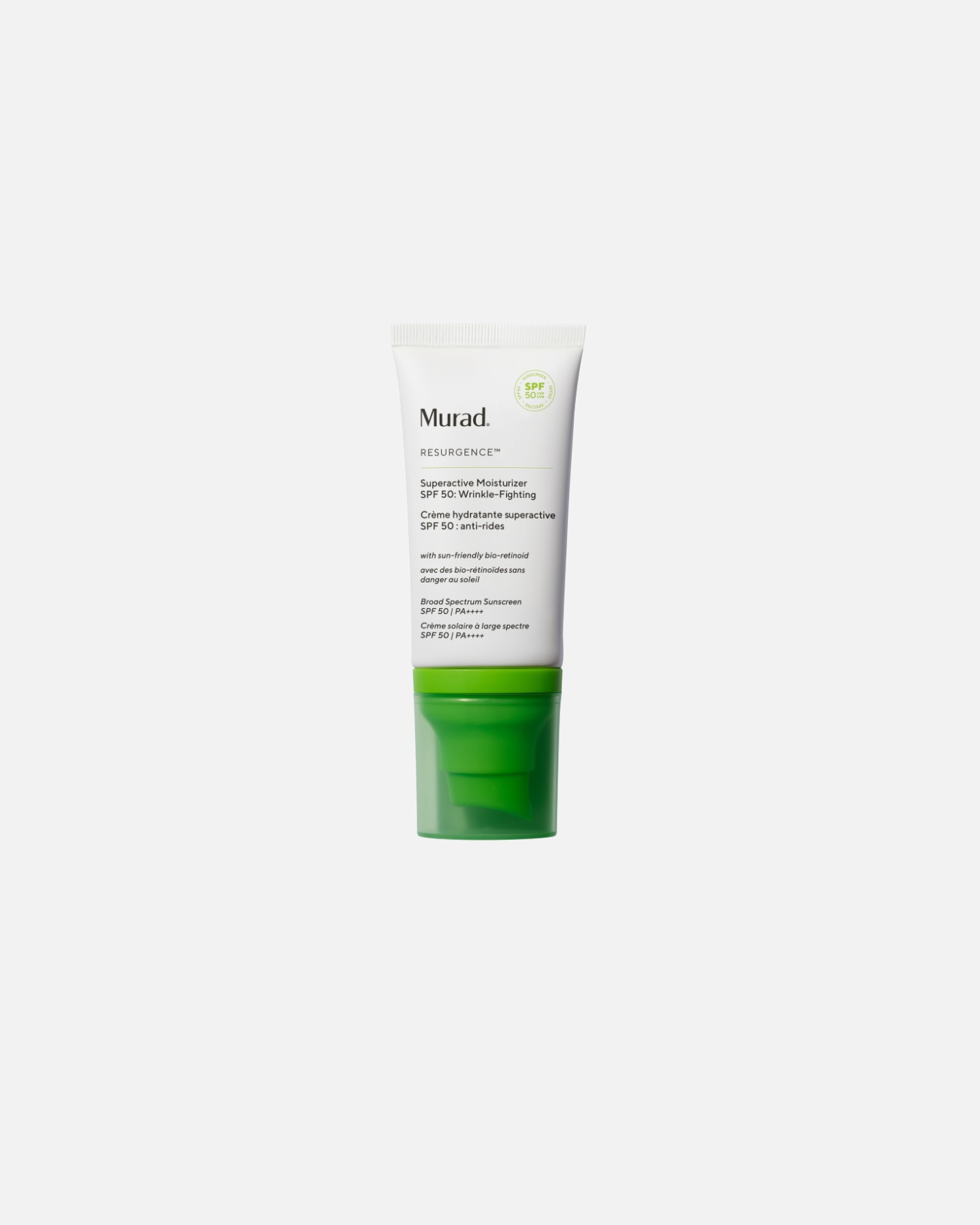 Sonnencreme für Unisex Murad Cosmetic Resurgence Superactive Wrinkle-Fighting Moisturizer SPF 50 50 ml