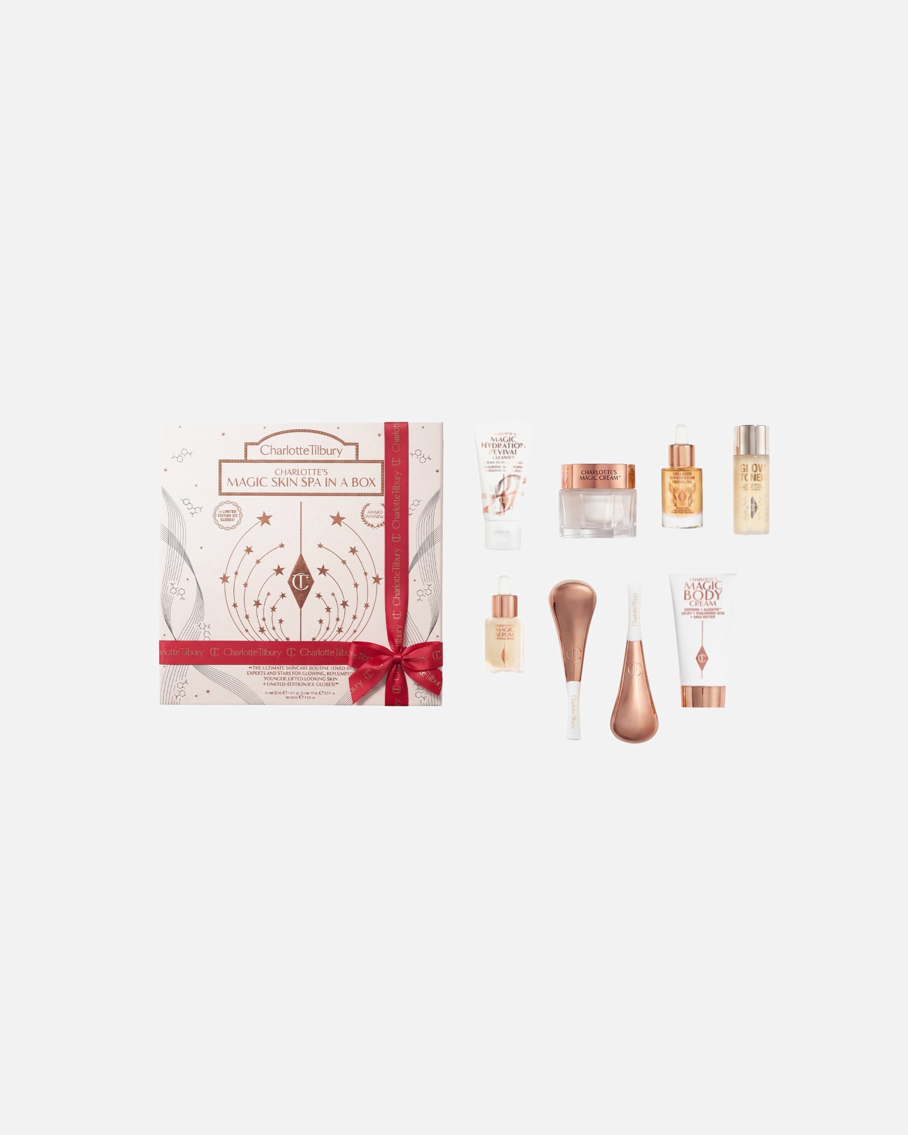 Gesichtspflegeset für Unisex Charlotte Tilbury CHARLOTTE’S MAGIC SKIN SPA IN A BOX 1 Stück