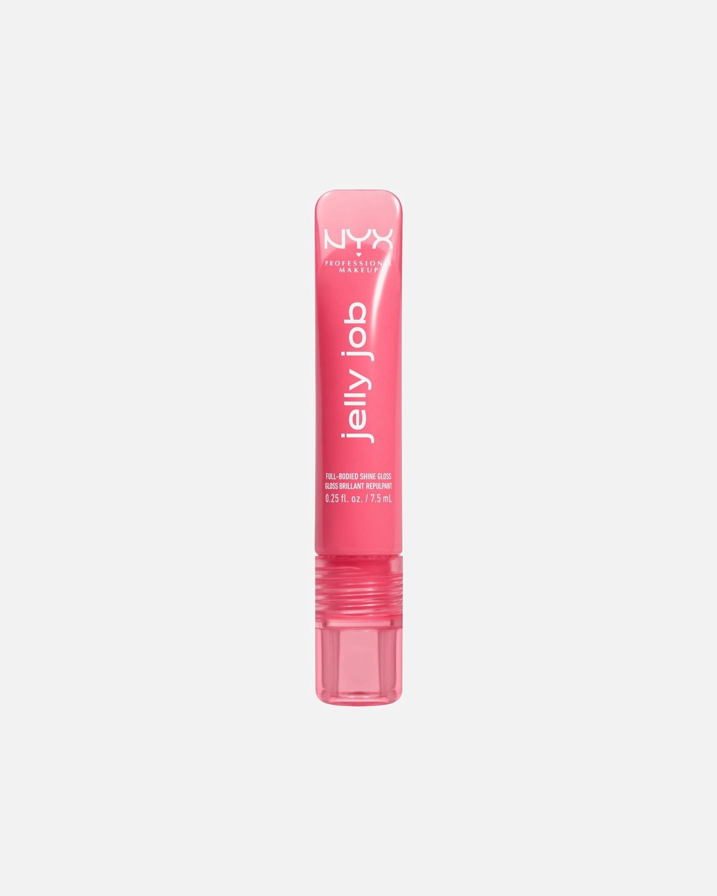 Lipgloss für Unisex NYX Professional Makeup Jelly Job Peptide Infused Jelly Gloss 07 - JELLY BLUSHIN