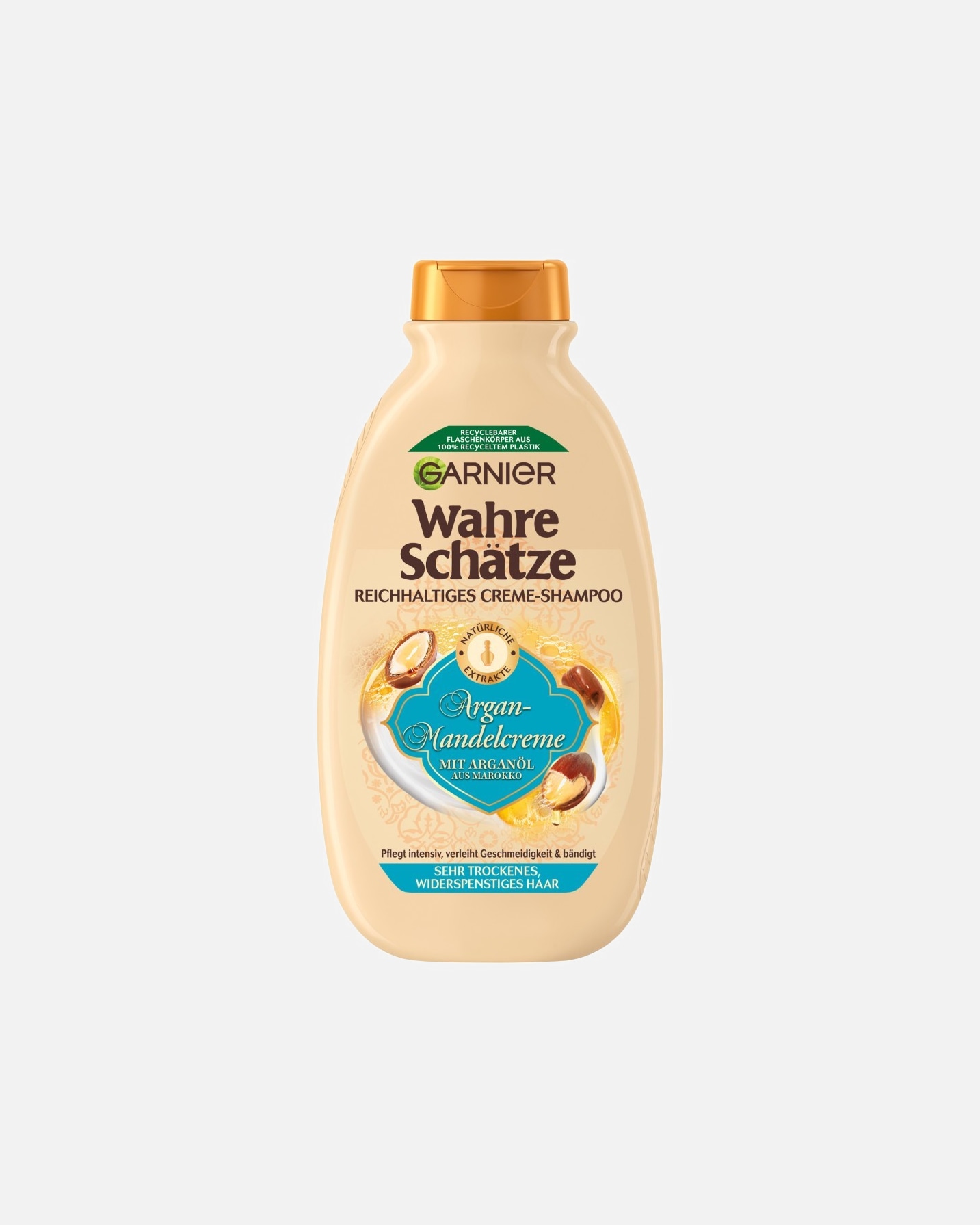 Shampoo für Unisex Garnier Wahre Schätze Argan-Mandelcreme 300 ml