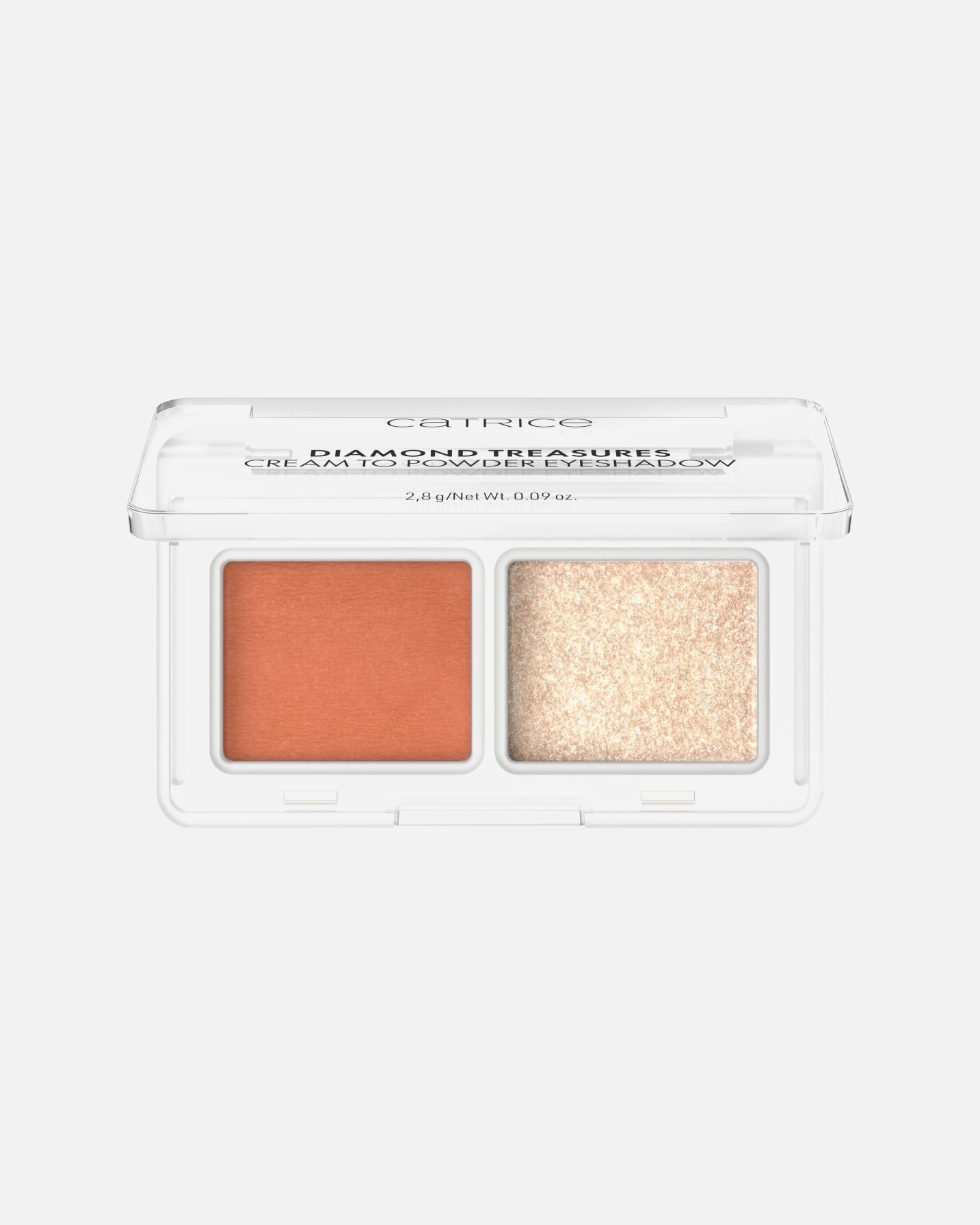 Lidschatten für Unisex Catrice Diamond Treasures Cream to Powder 050 - PEACH GLEAM