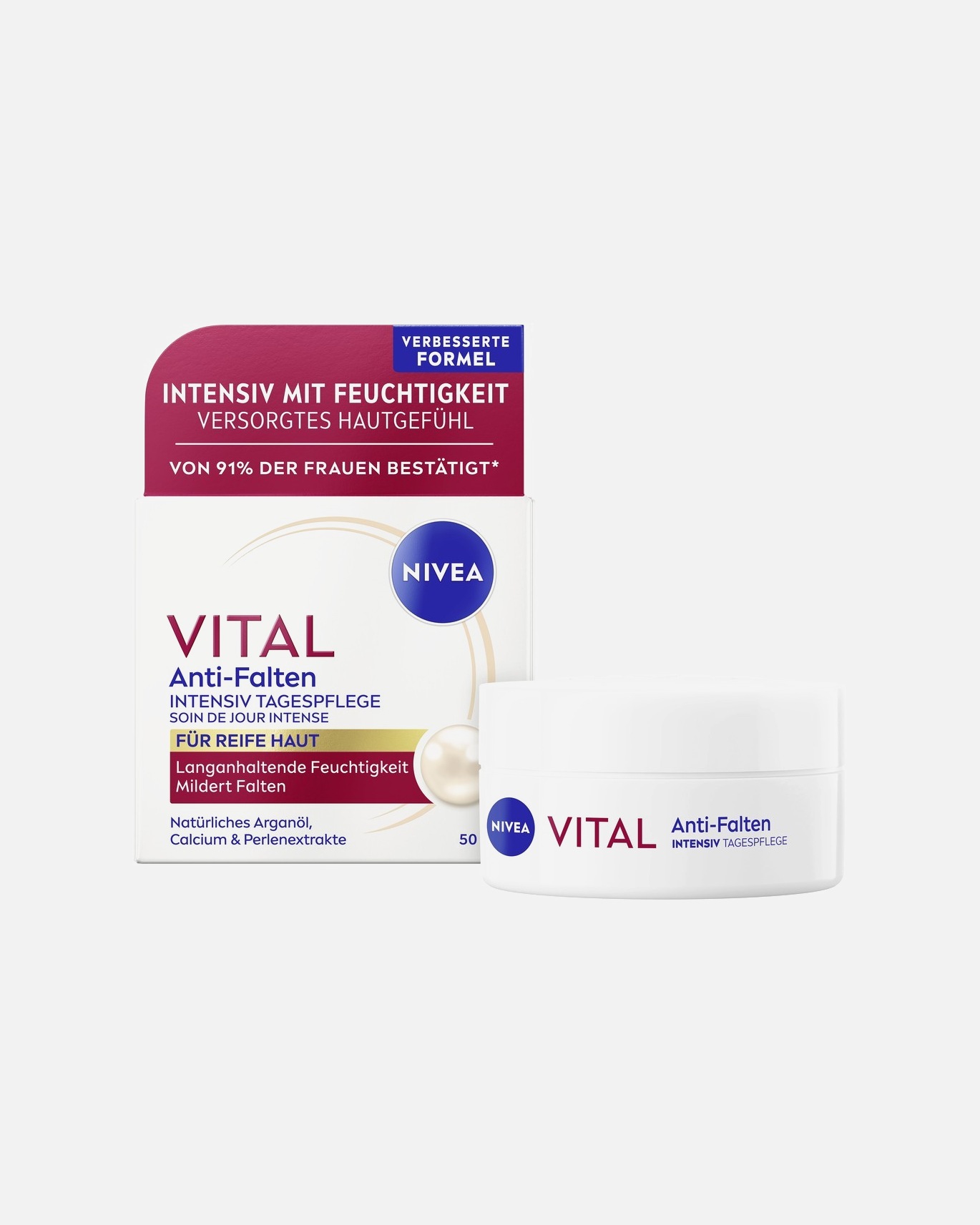 Tagescreme für Unisex NIVEA Vital Anti-Falten Intensiv 50 ml