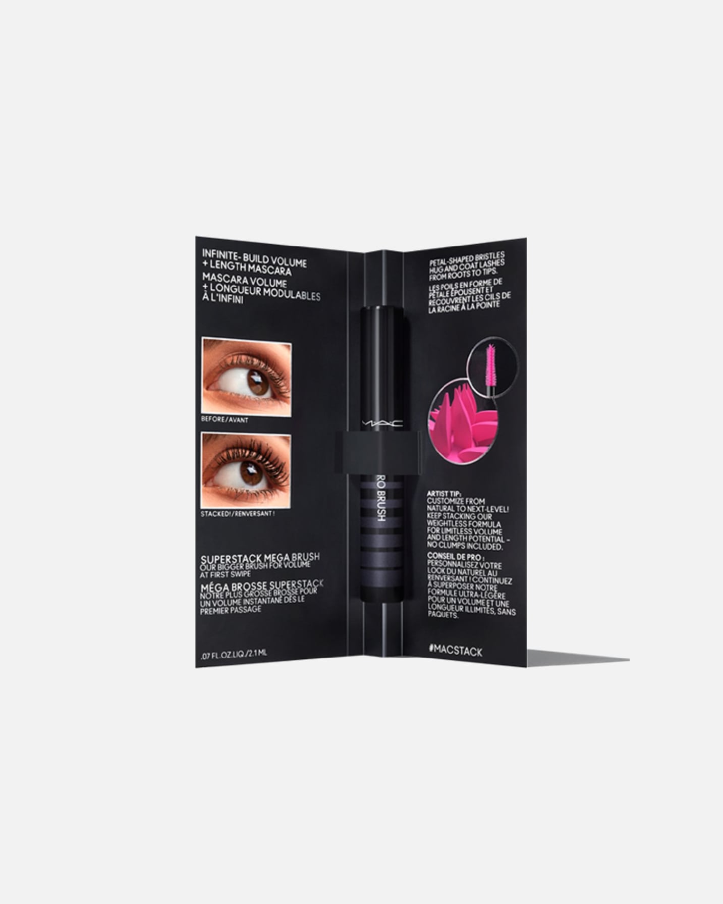 MAC Stack Mascara (2,1 ml) zu deiner MAC-Bestellung ab 39 €*