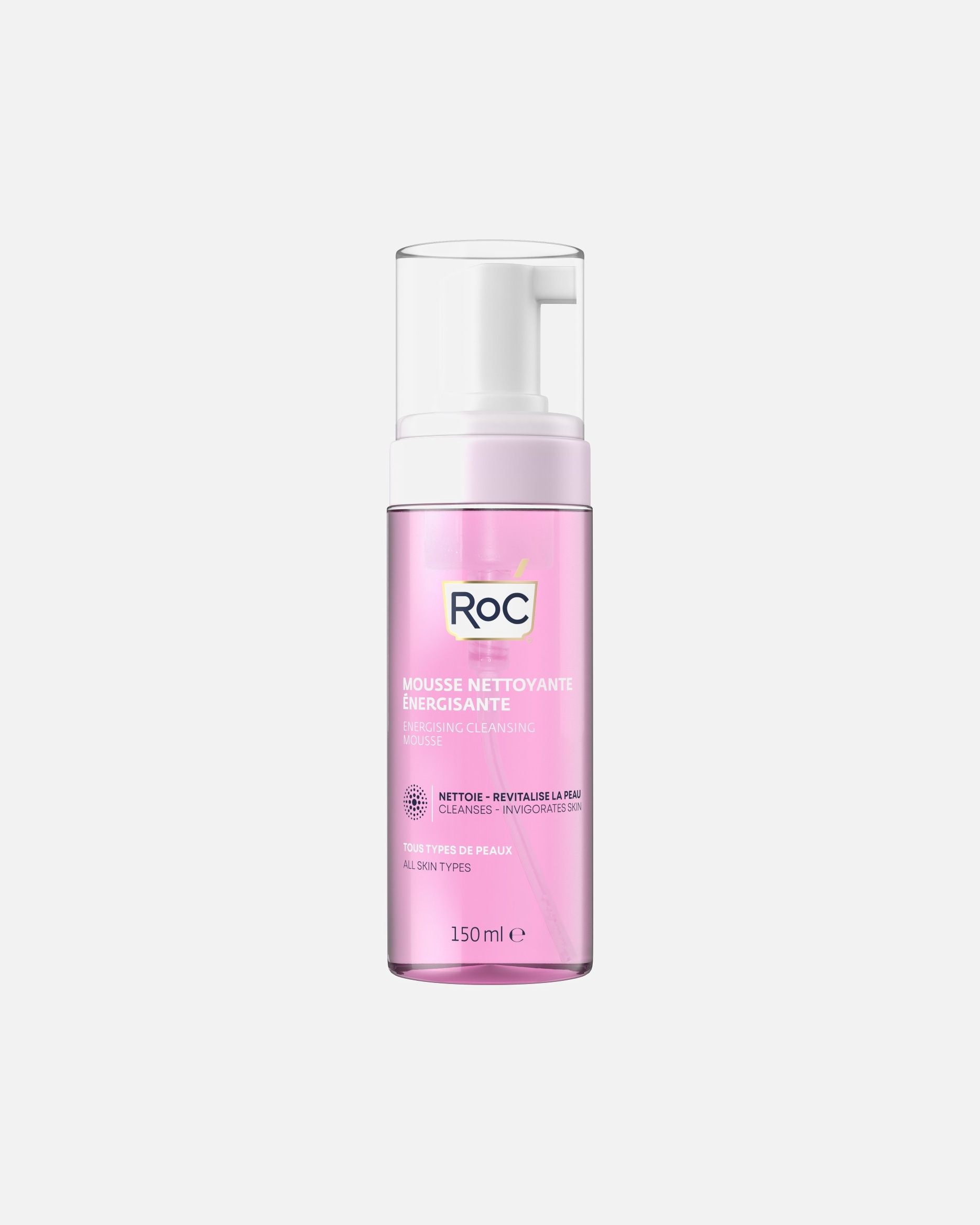 Gesichtsreinigungsschaum für Unisex RoC Energising Cleansing Mousse 150 ml