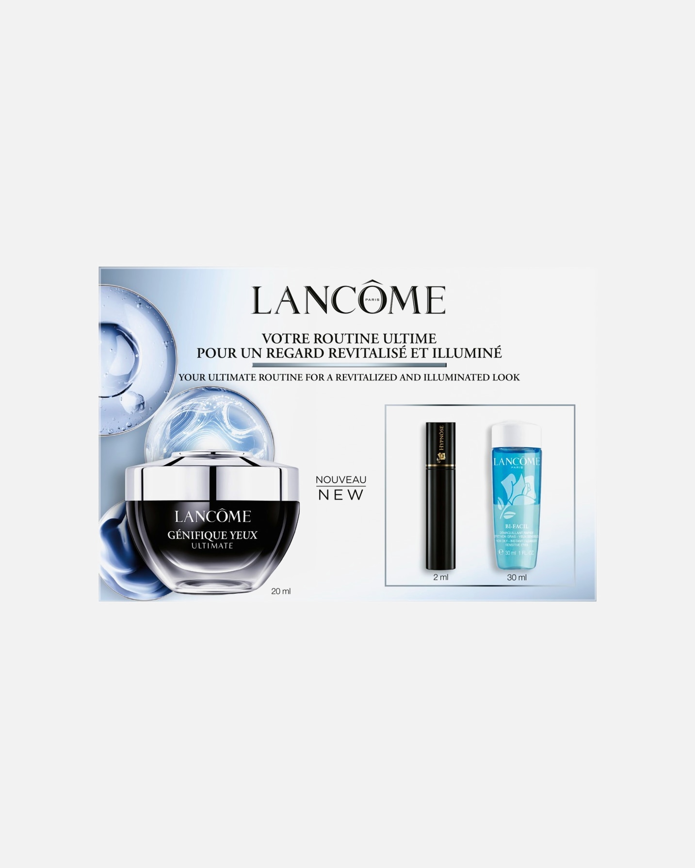 Gesichtspflegeset für Unisex Lancôme Génifique Eye Routine 1 Stück