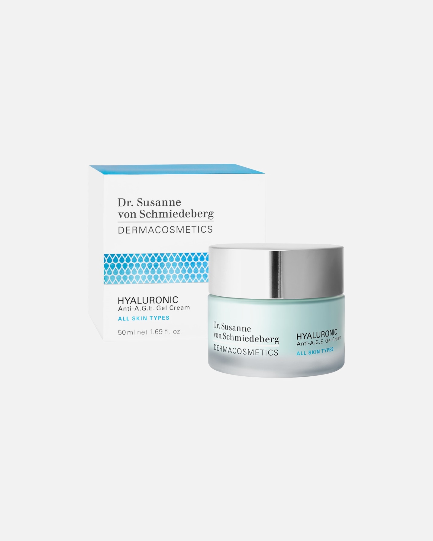 Gesichtsgel für Unisex Dr. Susanne von Schmiedeberg Hyaluronic Anti-A.G.E. 50 ml