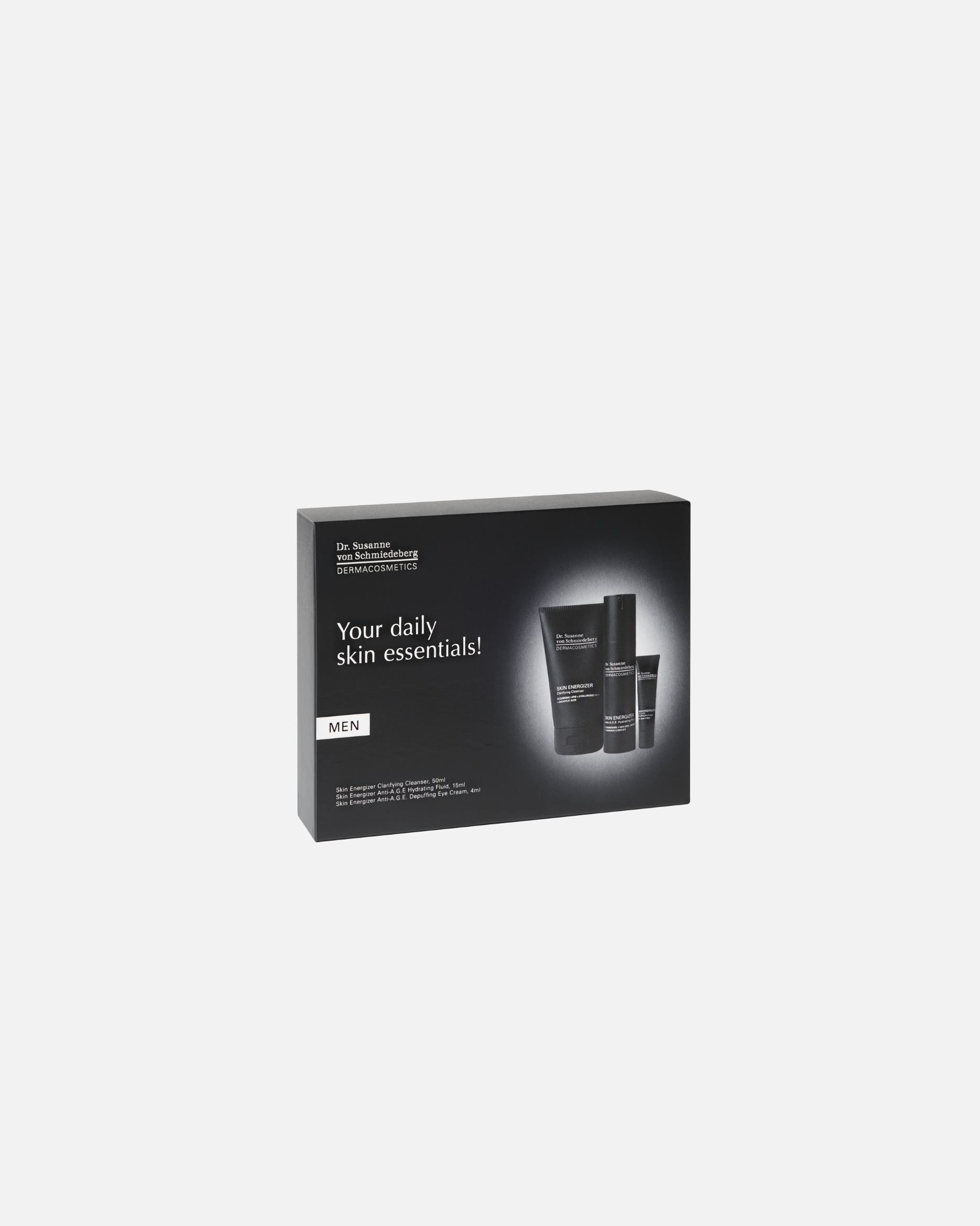 Gesichtspflegeset für Männlich Dr. Susanne von Schmiedeberg Skin Energizer Daily Men Essentials 1 Stück