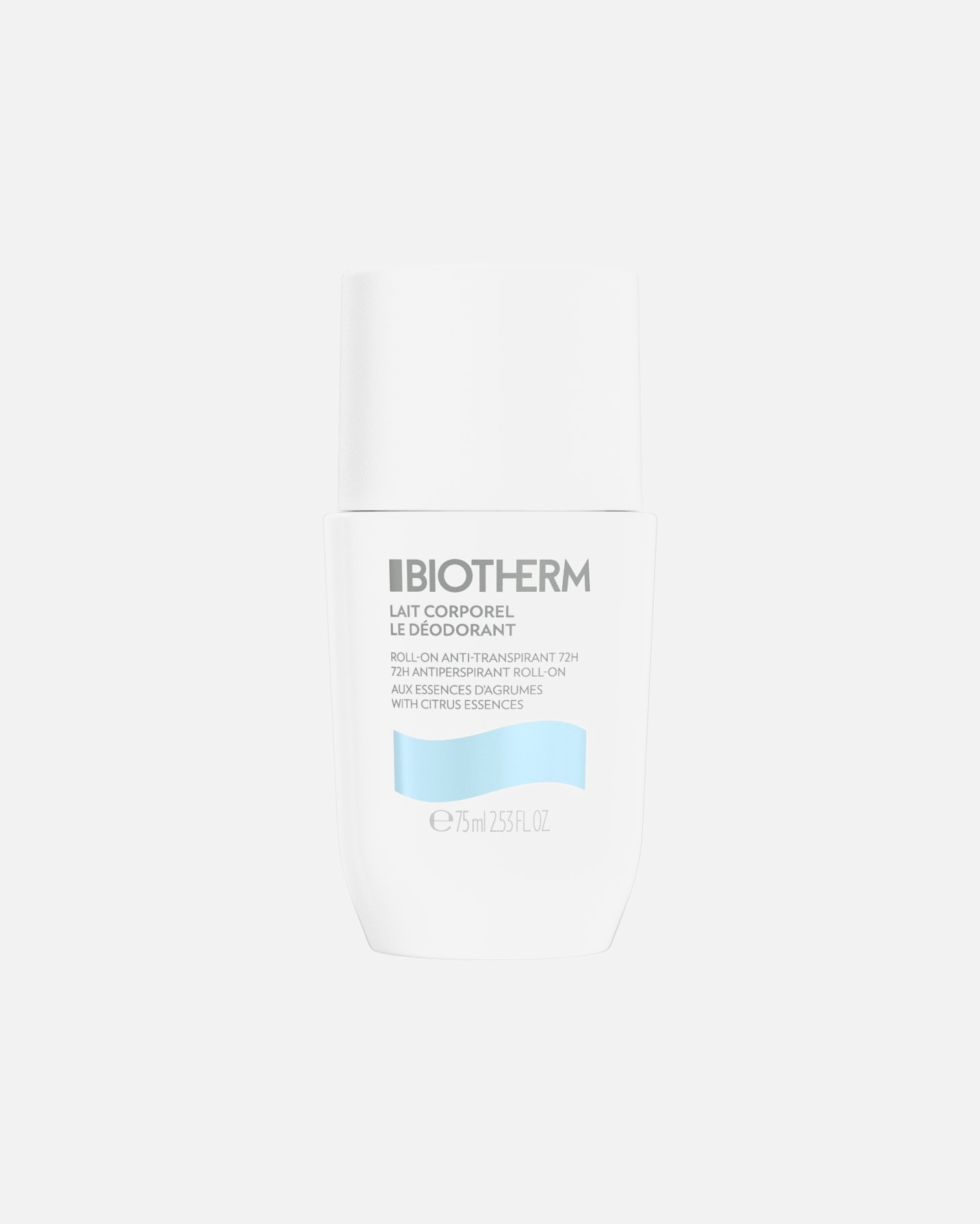 Deodorant für Unisex Biotherm Lait Corporel Le Déodorant Roll On 75 ml