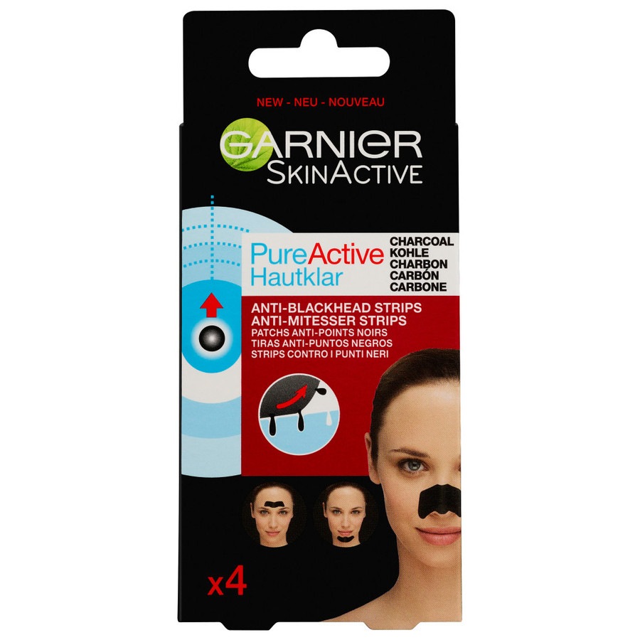 Garnier Skin Active Hautklar Kohle Nose Strips Anti Mitesser Aktivkohle Maske Online Kaufen Douglas