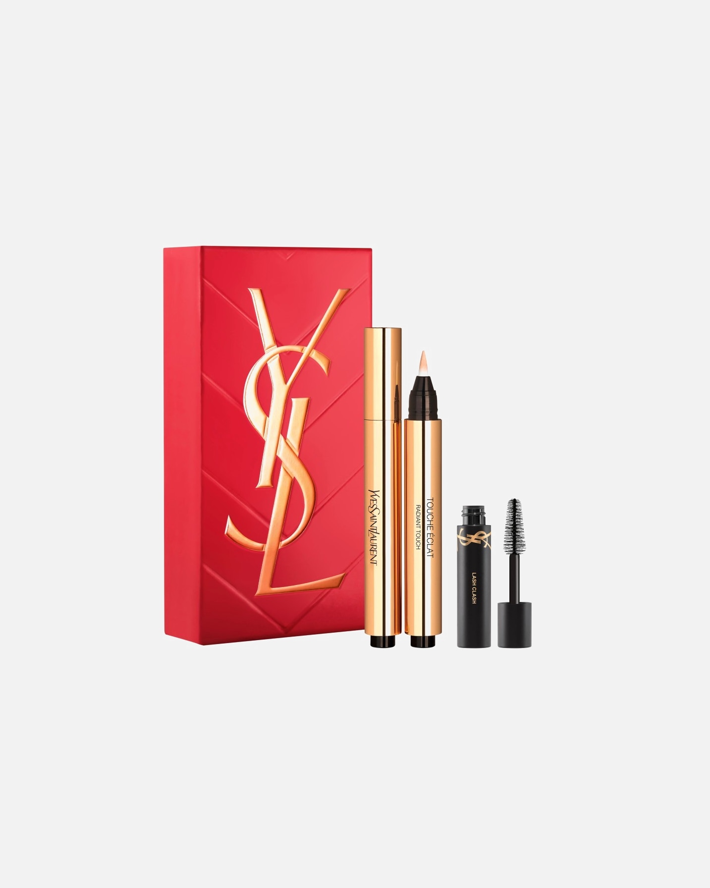 Augen Make-up Set für Unisex Yves Saint Laurent Touche Éclat + Stylo 02 + Lash Clash Set 1 Stück