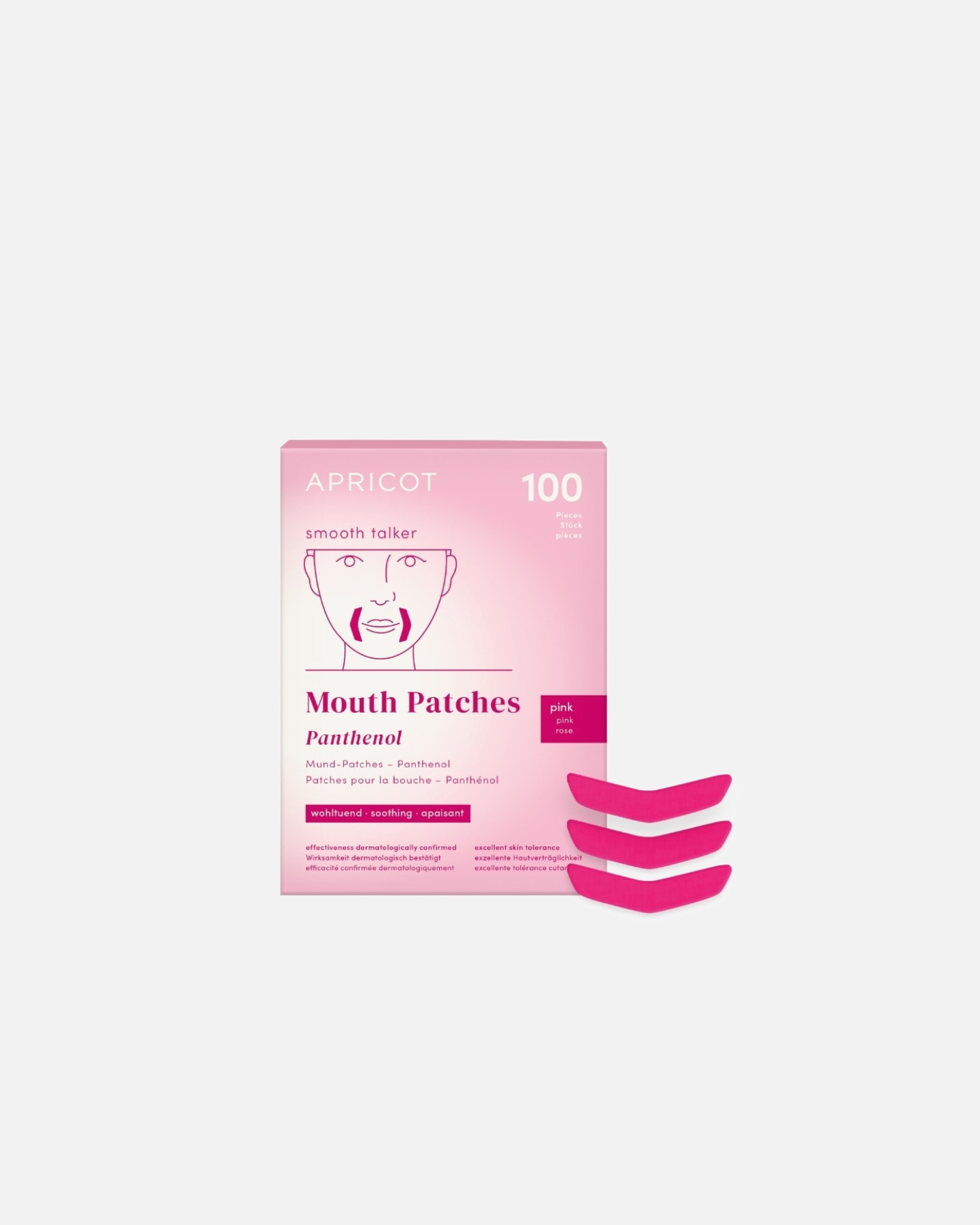 Anti-Aging Maske für Unisex Apricot Mund Patches mit Panthenol 15 g