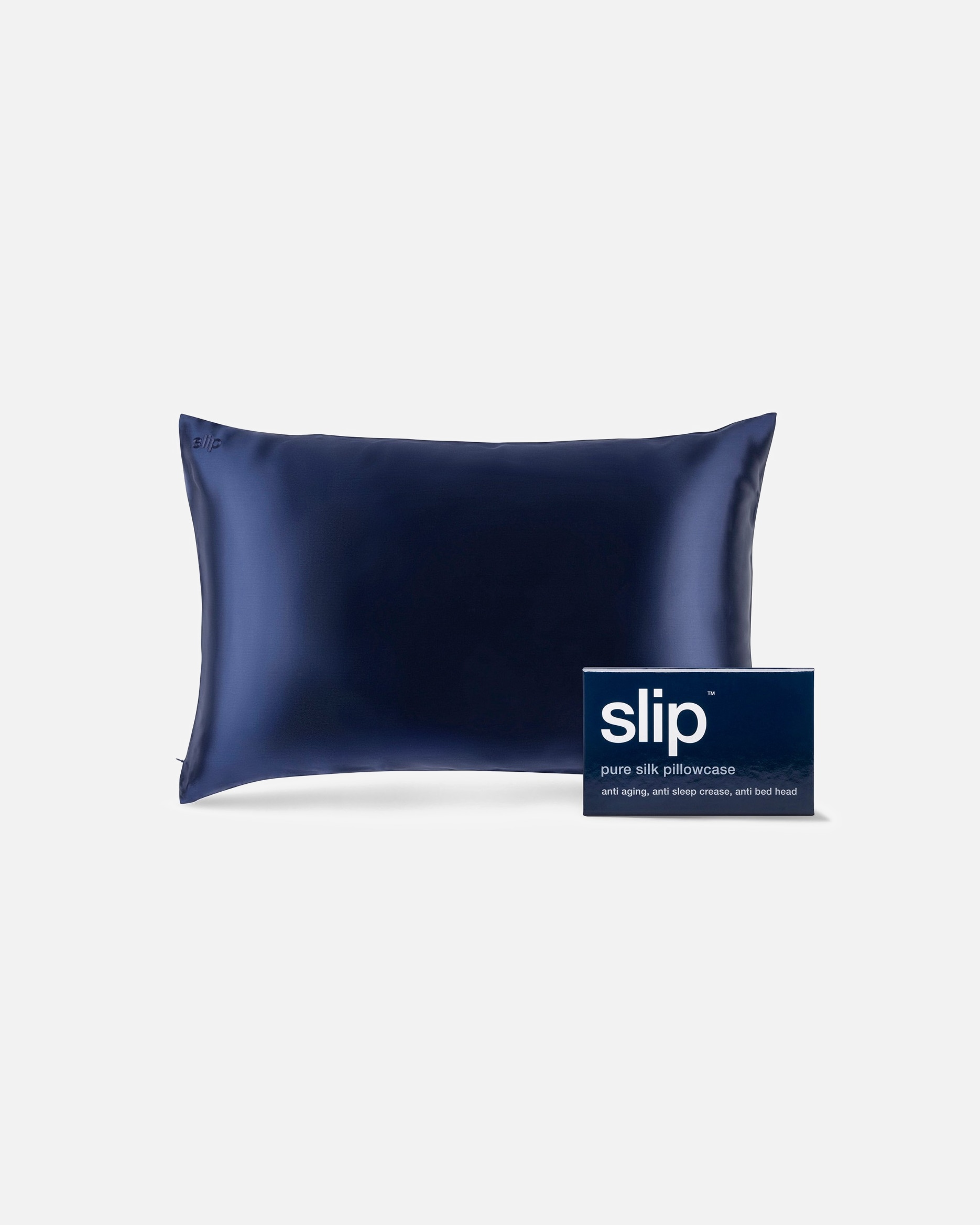 Kissen für Unisex Slip Pure Silk Pillowcase Marineblau