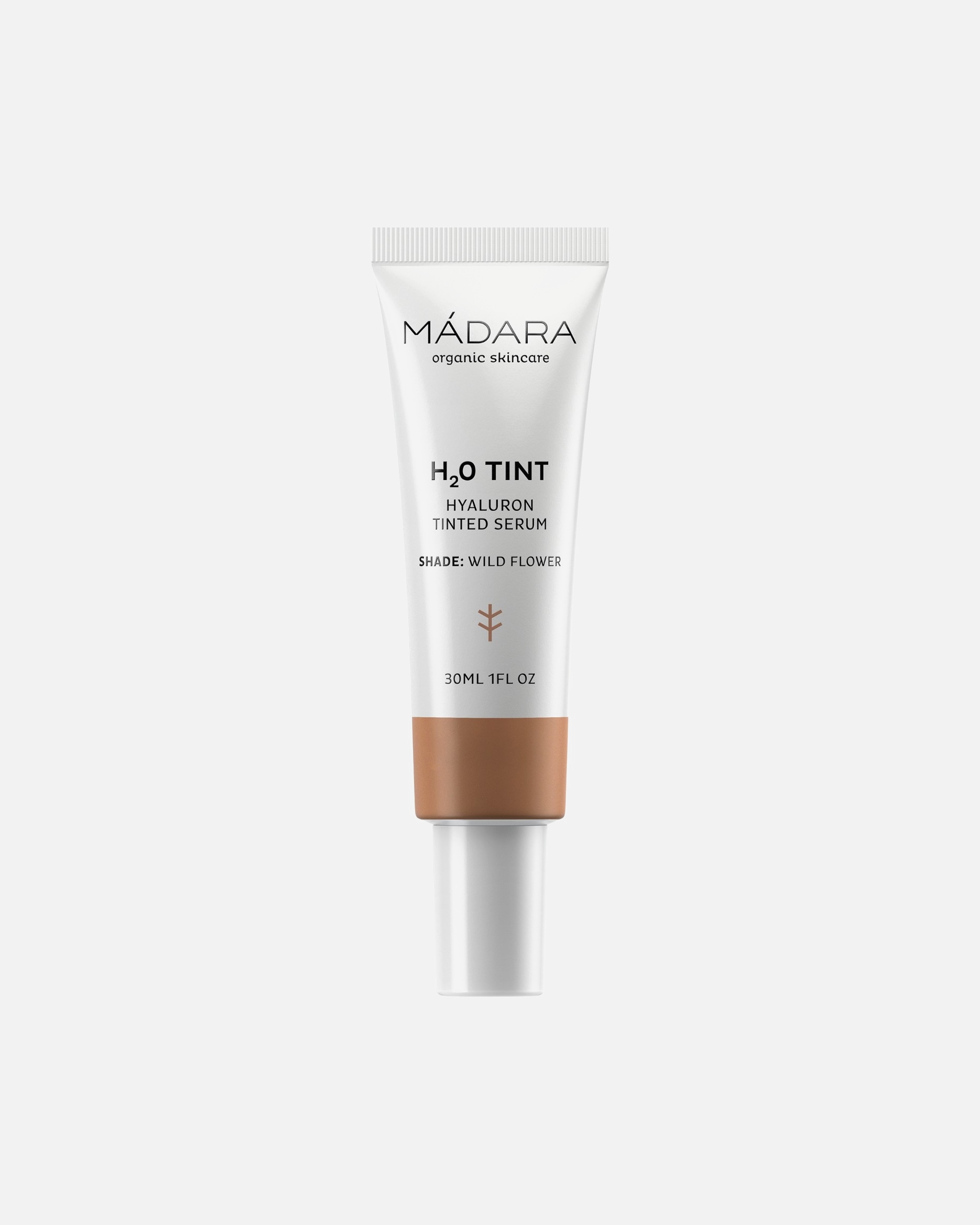 Getönte Tagescreme für Unisex Madara H2O Tint Getöntes Hyaluron-Serum 4 WILD FLOWER