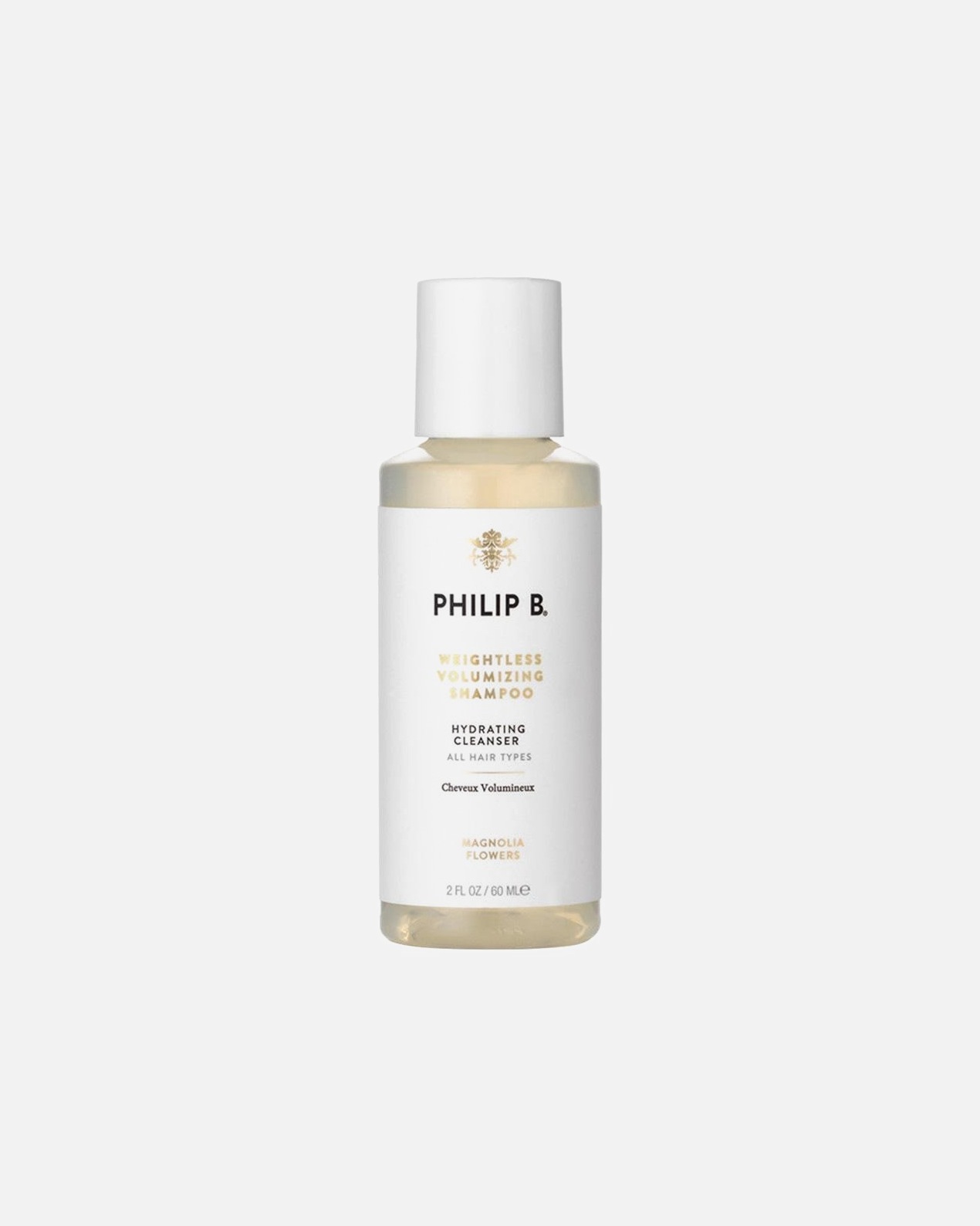 Shampoo für Unisex Philip B. Weightless Volumizing Shampoo 220 ml 60 ml