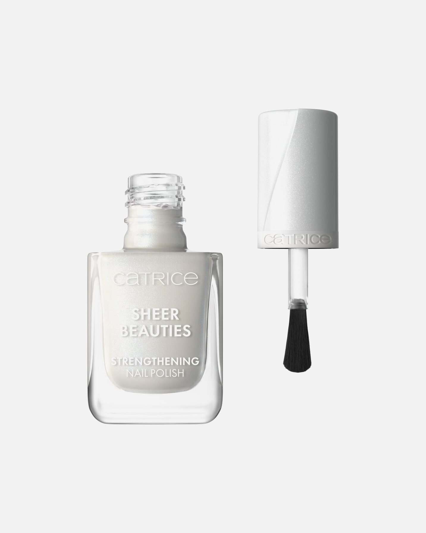 Nagellack für Unisex Catrice Sheer Beauties Strengthening Nail Polish 010 - MILKY NOT GUILTY