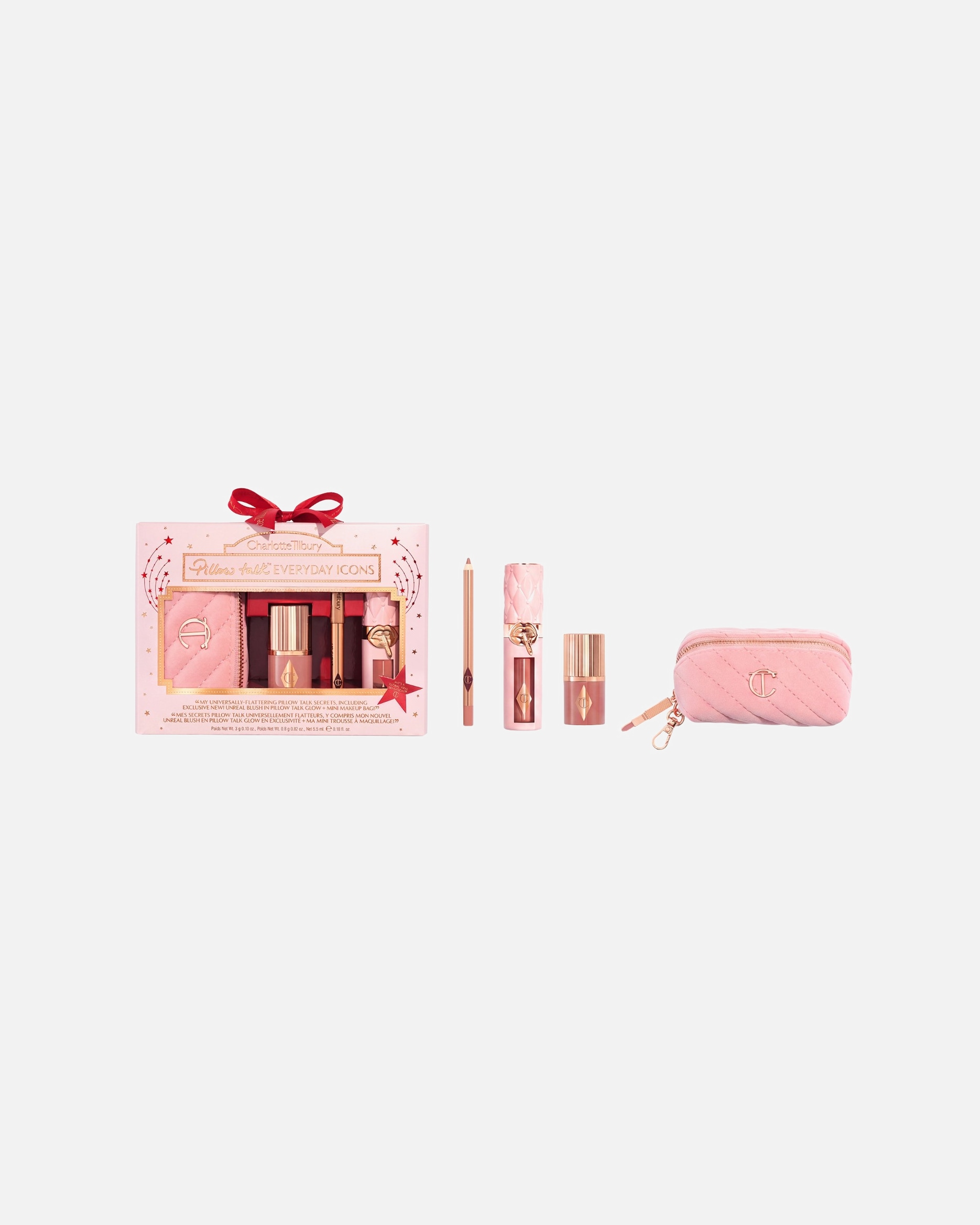 Lippen Make-up Set für Unisex Charlotte Tilbury PILLOW TALK EVERYDAY ICONS