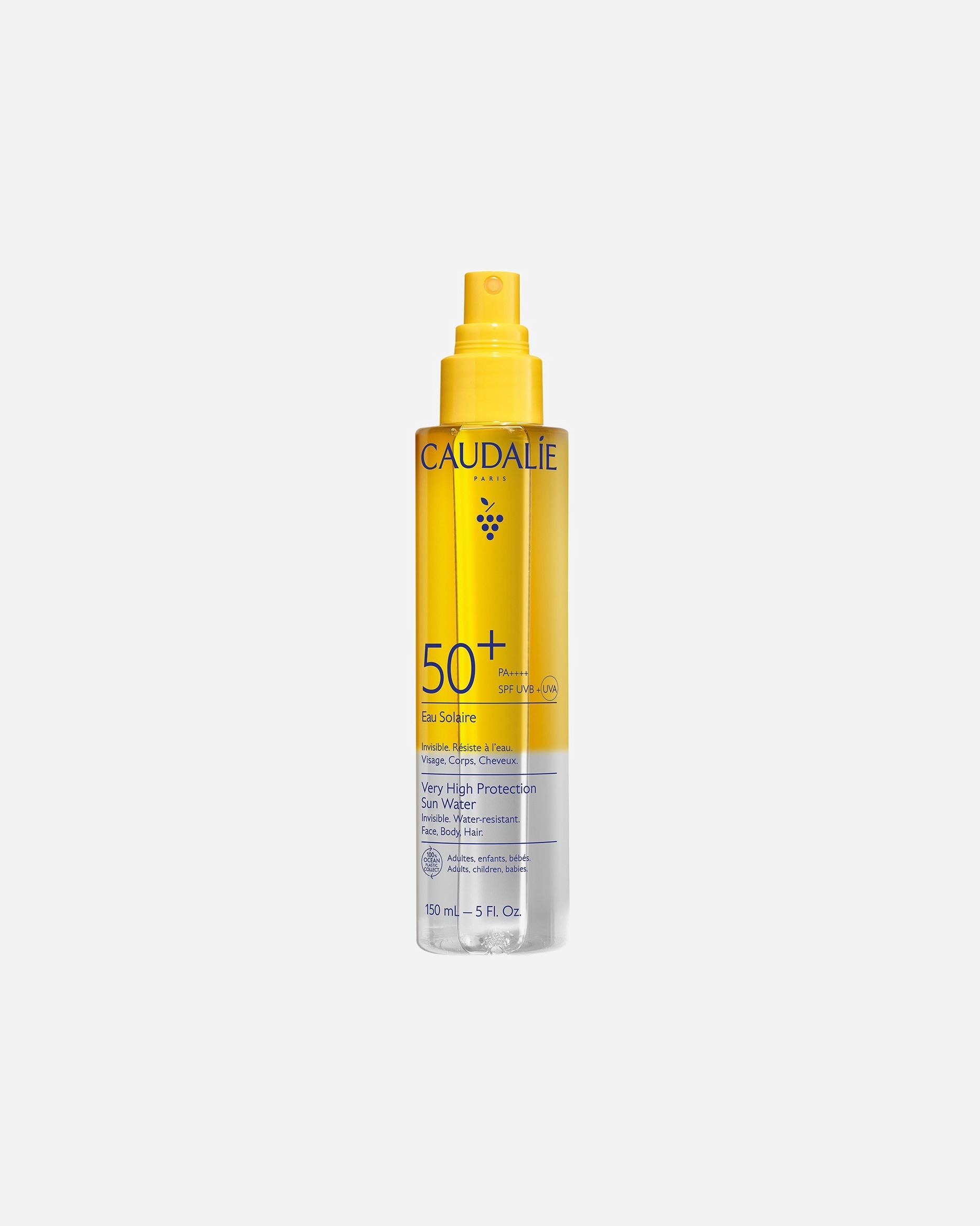 Sonnenspray für Unisex Caudalie Vinosun Protect Sonnenlotion Sehr hoher Schutz LSF50+ 150 ml