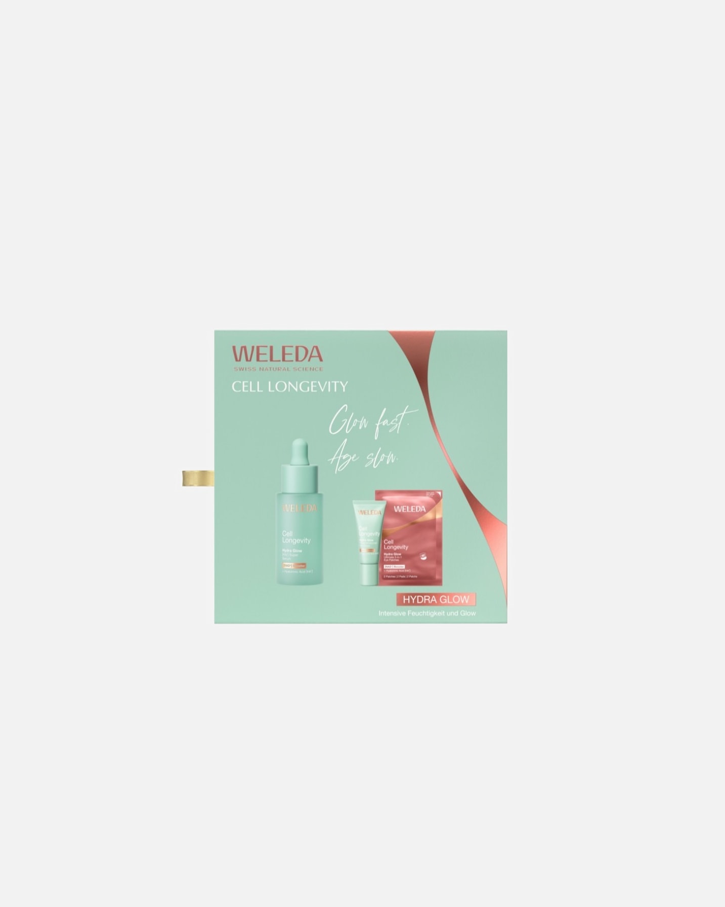 Gesichtspflegeset für Unisex Weleda Cell Longevity Hydra Glow 1 Stück