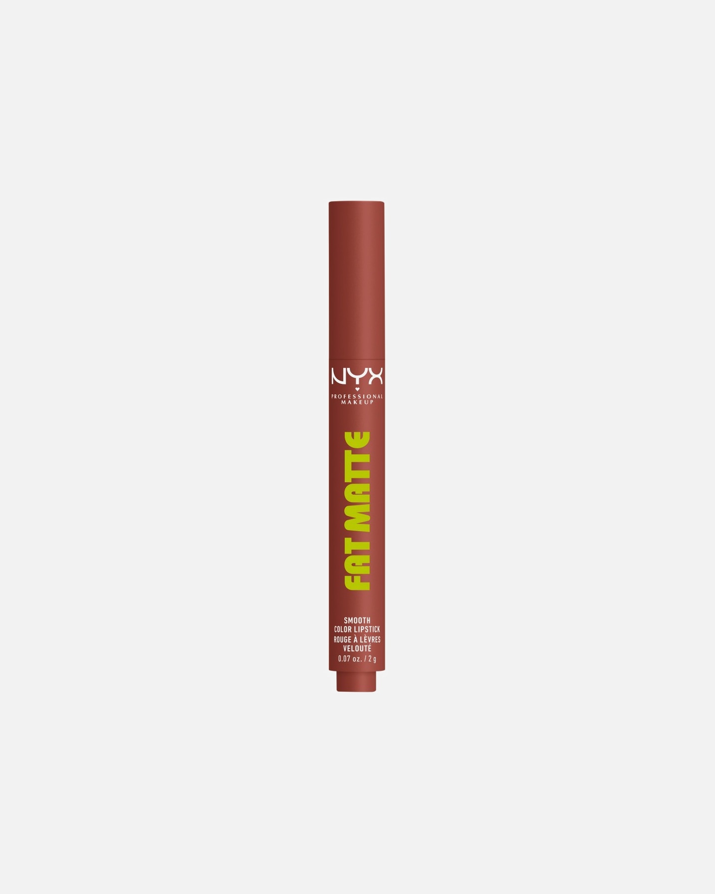Lippenstift für Unisex NYX Professional Makeup Fat Matte Smooth 2 g